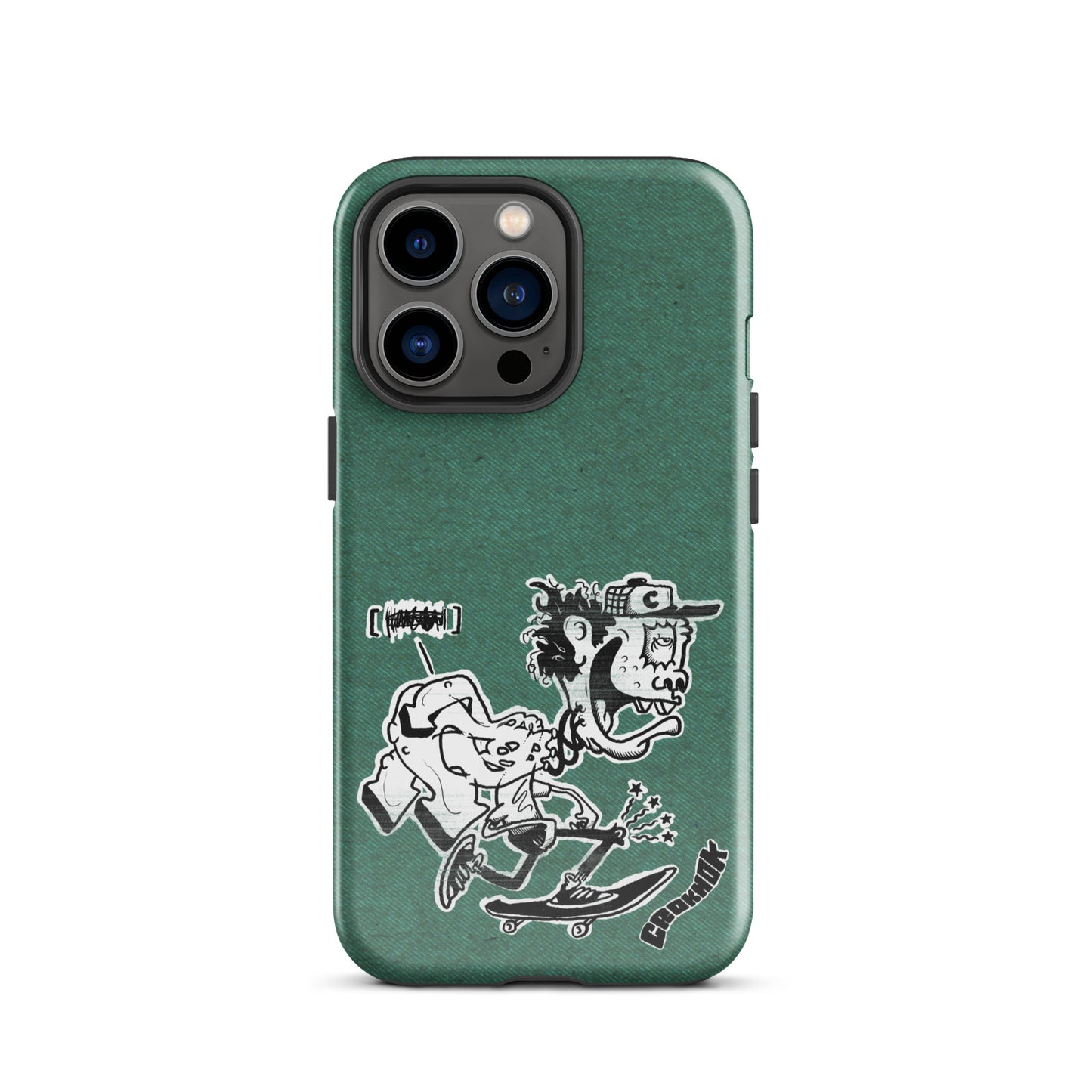 iPhone case - Skateboarding AS0017 Green