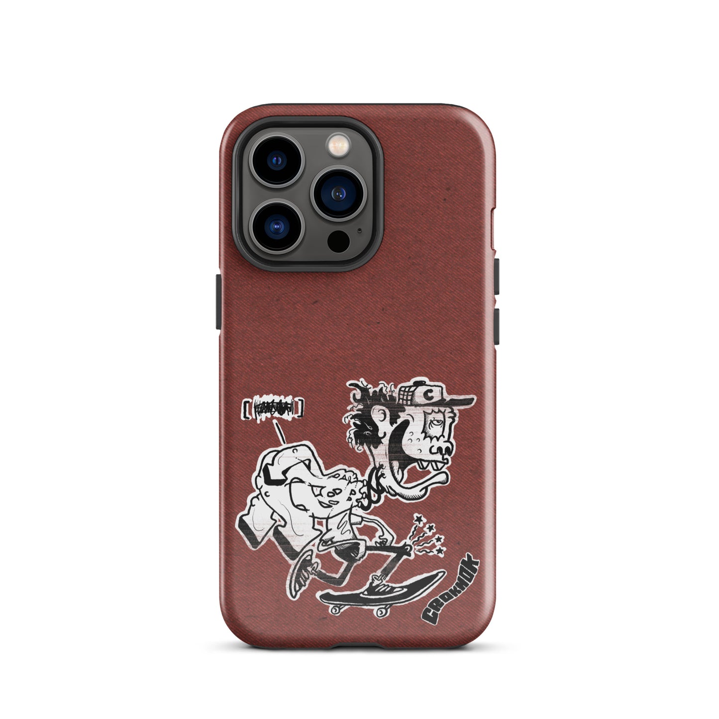 iPhone case - Skateboarding AS0017 Red