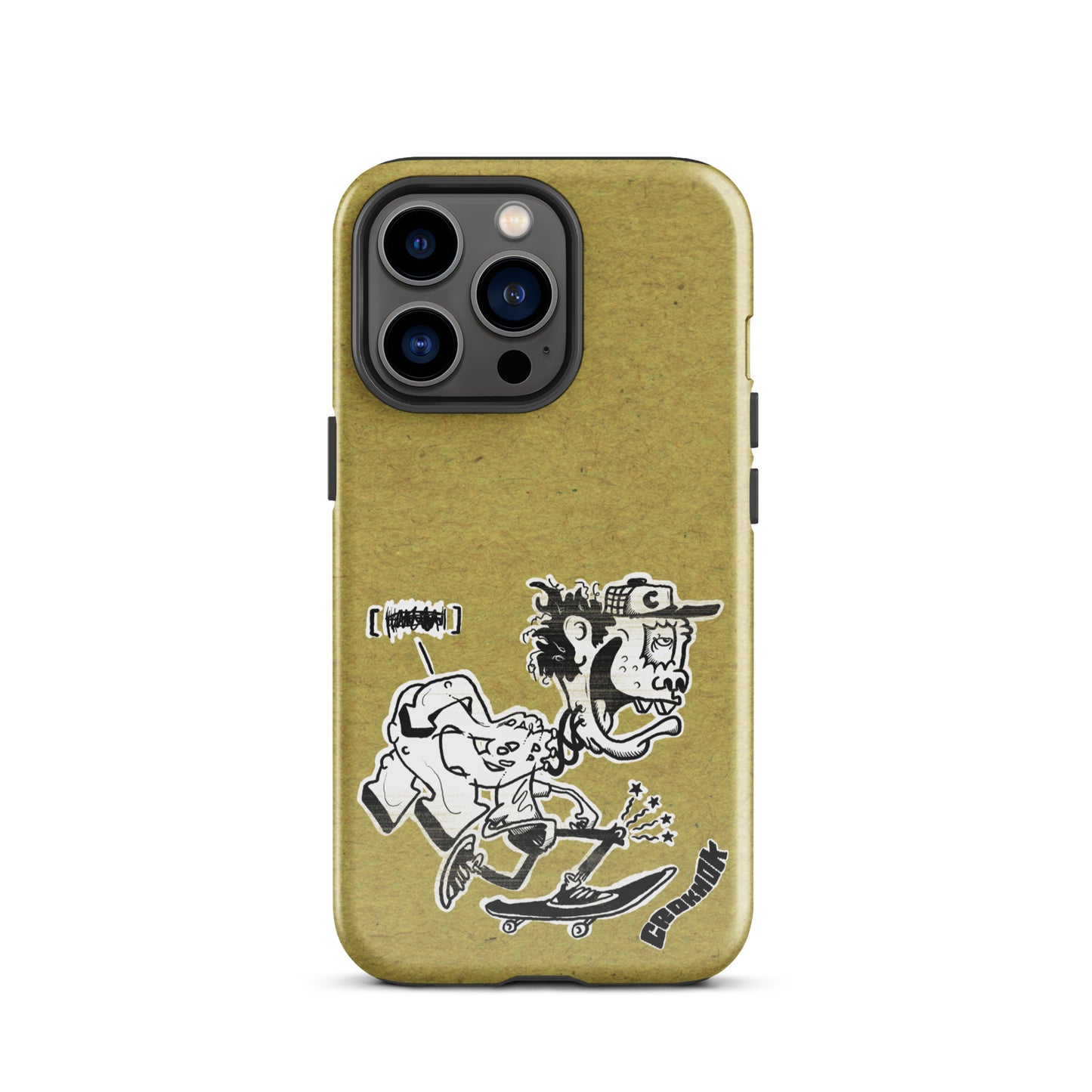 iPhone case - Skateboarding AS0017 Yellow