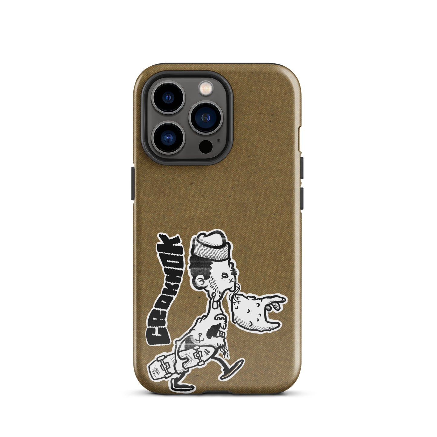 iPhone case - Skateboarding AS0010 Brown