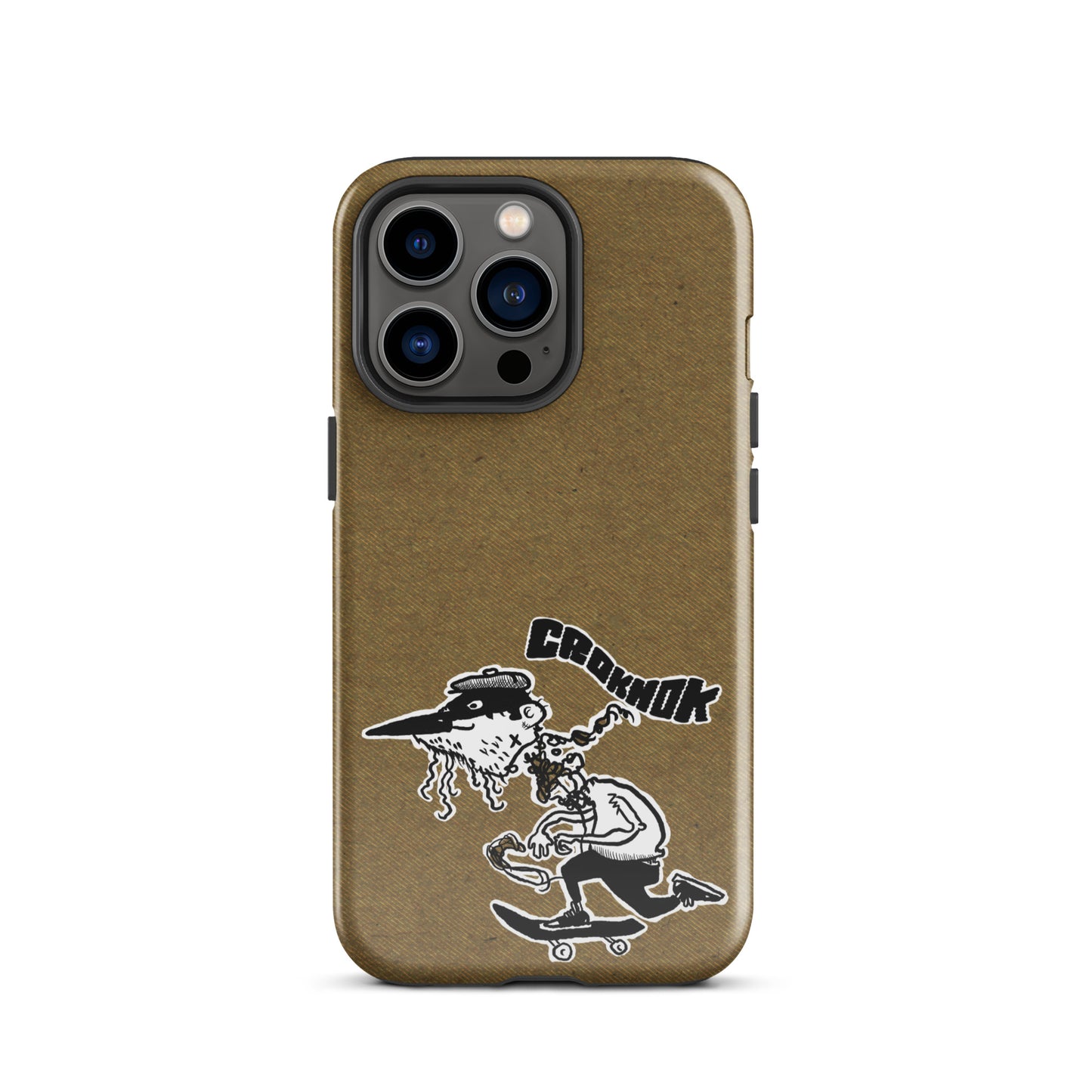 iPhone case - Skateboarding AS0013 Brown