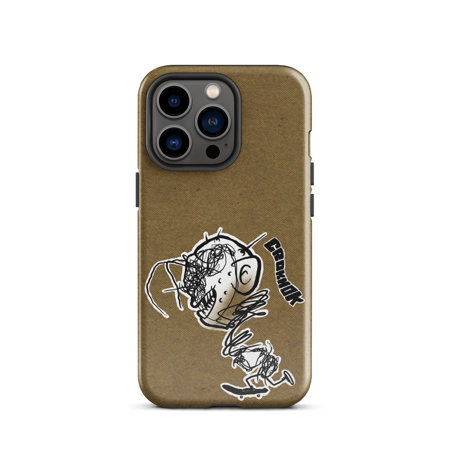 iPhone case - Skateboarding AS0021 Brown