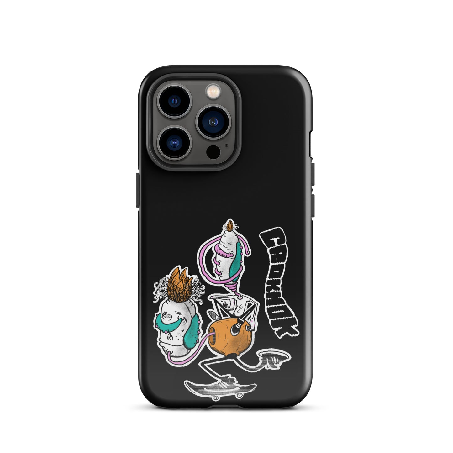 iPhone case - Skateboarding AS0025 Black