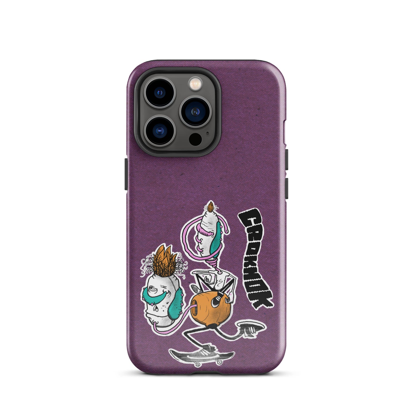 iPhone case - Skateboarding AS0025 Purple