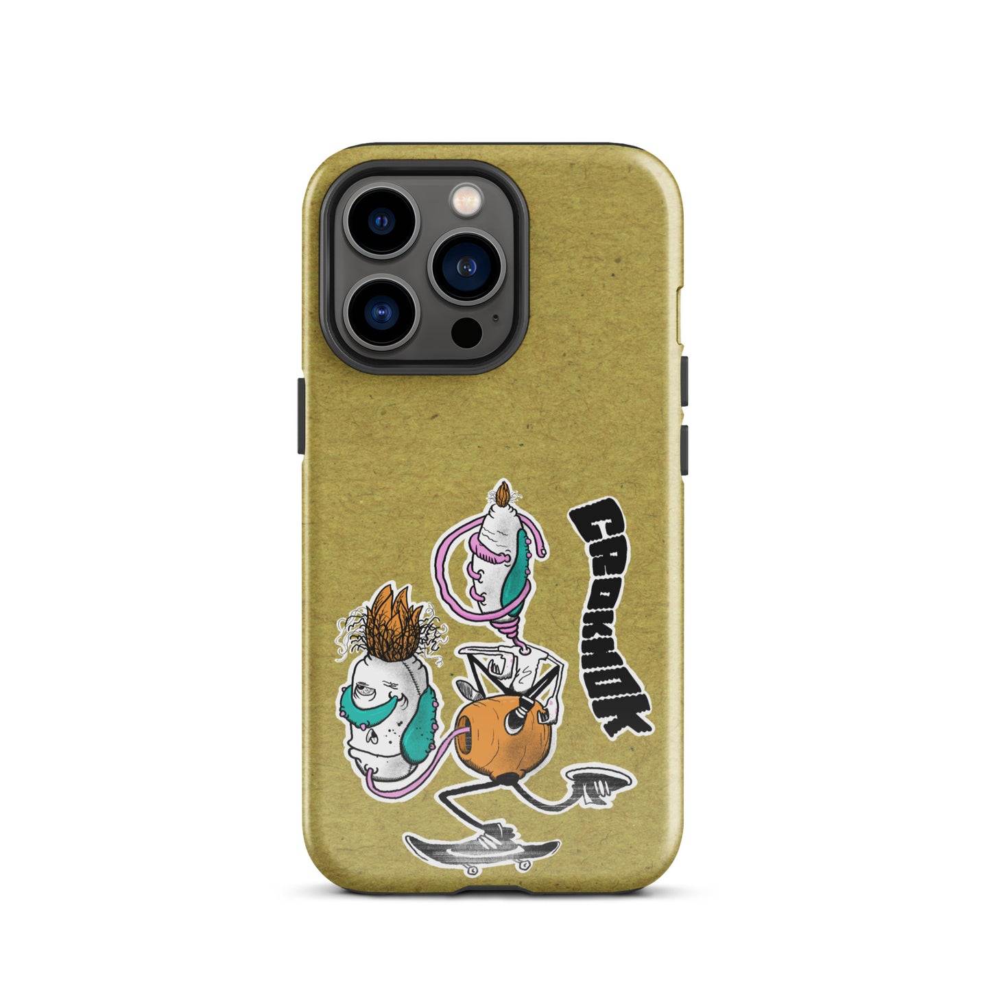 iPhone case - Skateboarding AS0025 Yellow
