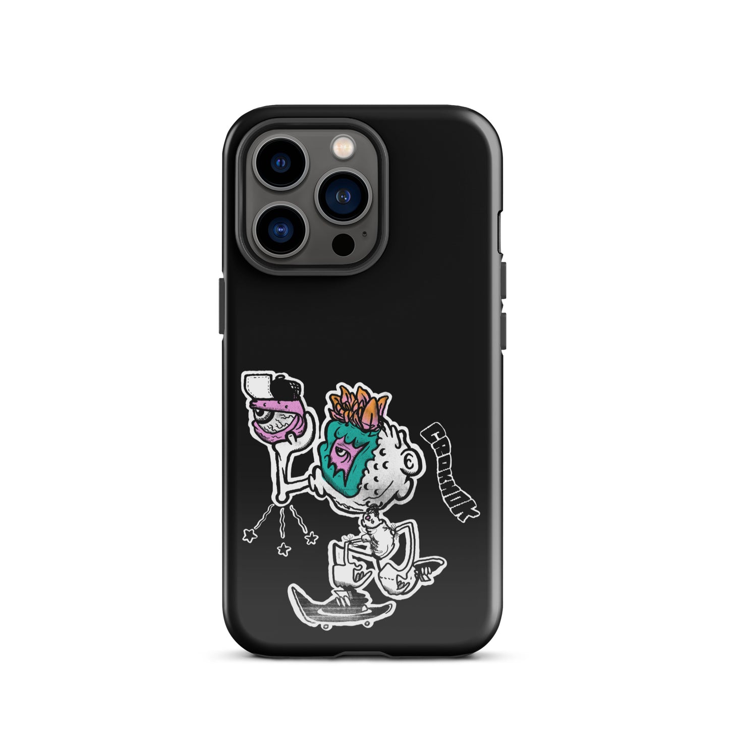 iPhone case - Skateboarding AS0025 Black