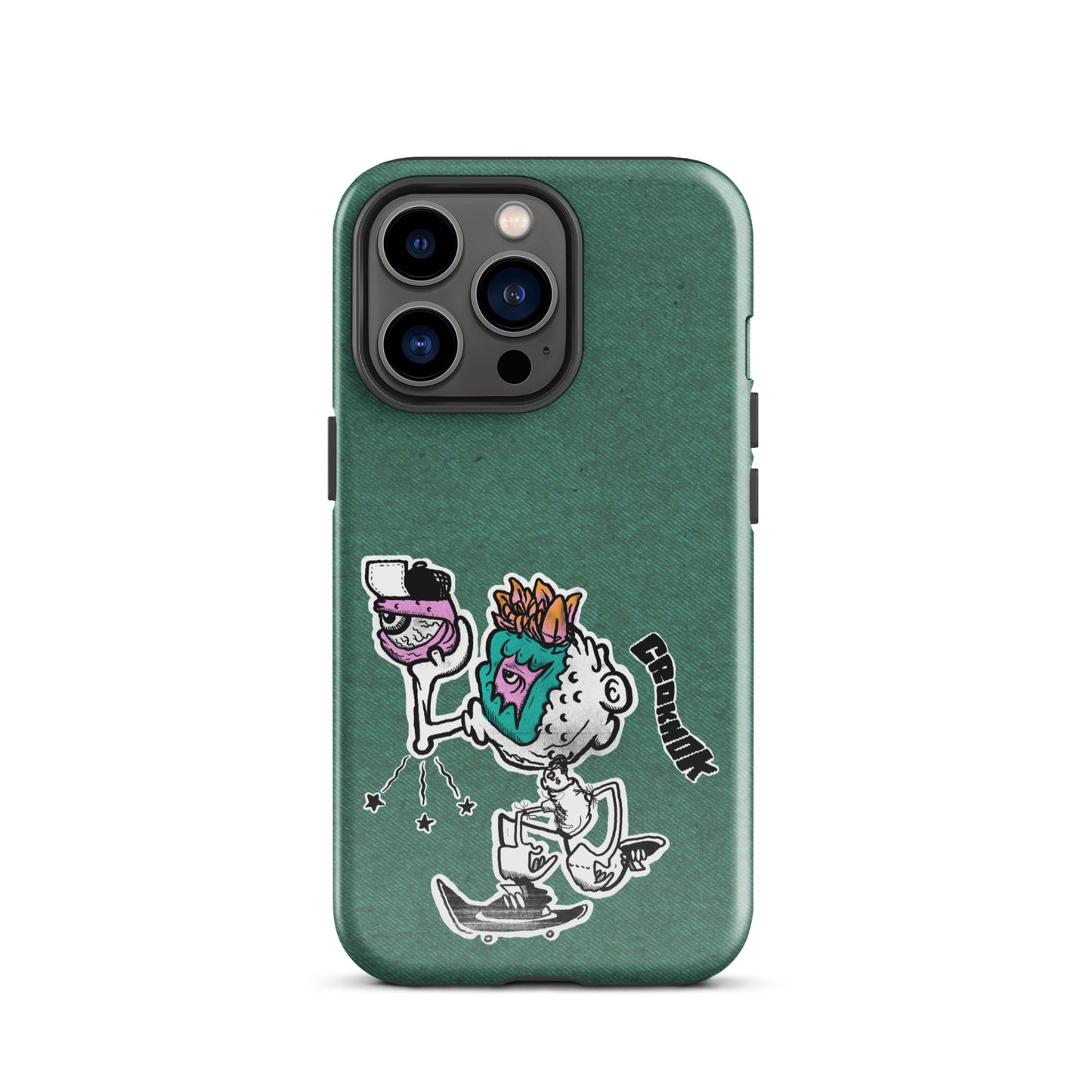 iPhone case - Skateboarding AS0025 Green