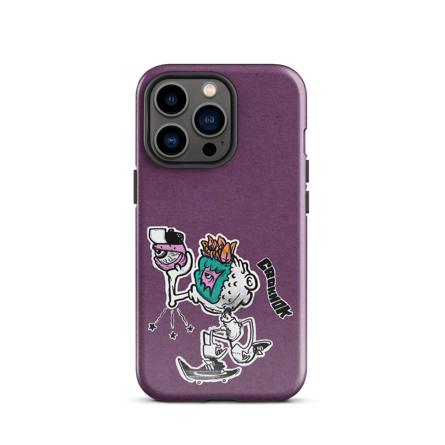 iPhone case - Skateboarding AS0025 Purple