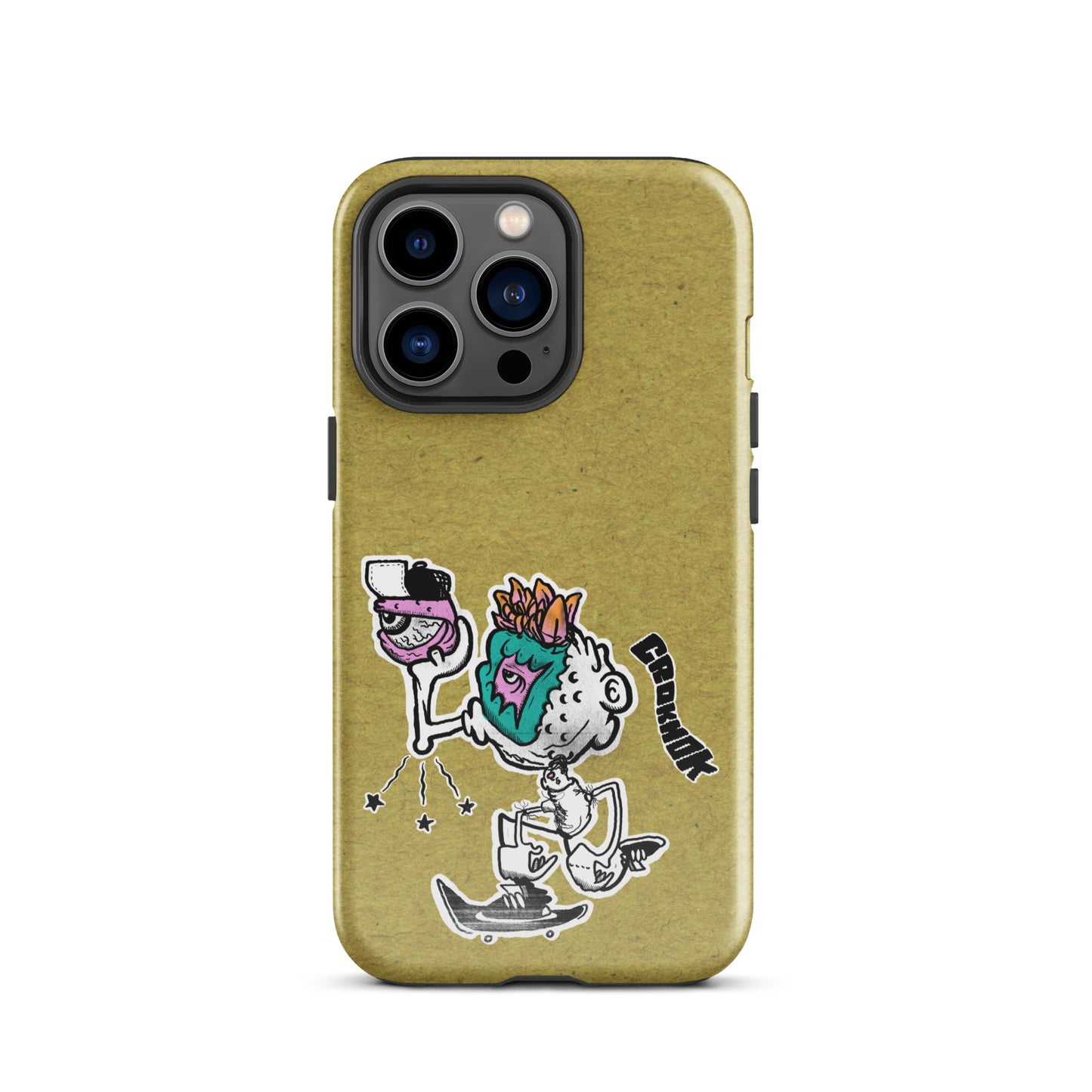 iPhone case - Skateboarding AS0025 Yellow