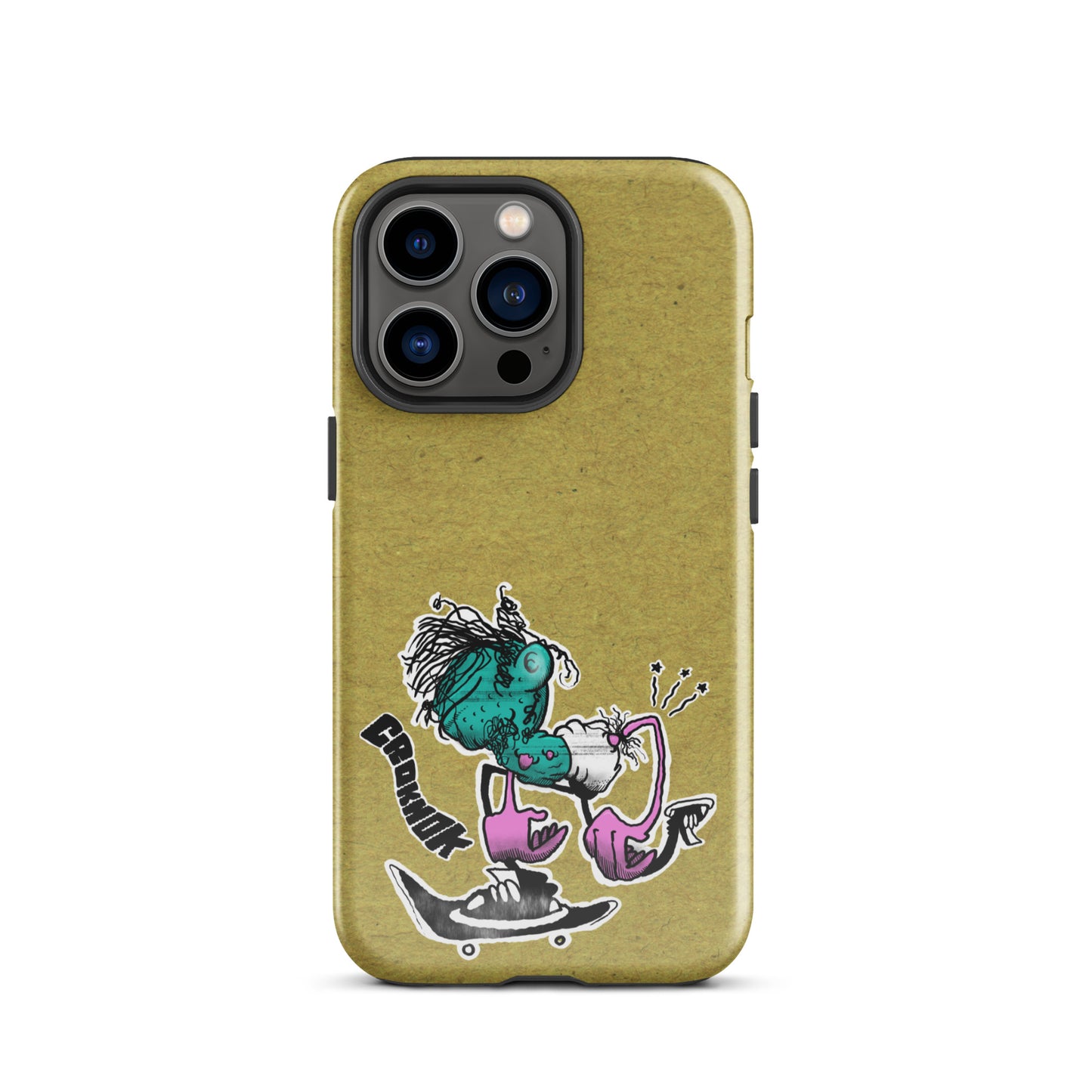 iPhone case - Skateboarding AS0028 Yellow