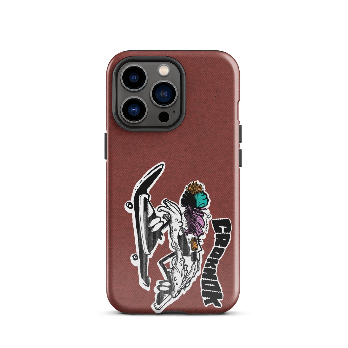 iPhone case - Skateboarding AS0035 Red
