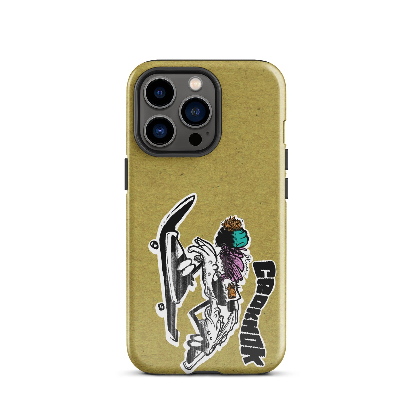 iPhone case - Skateboarding AS0035 Yellow