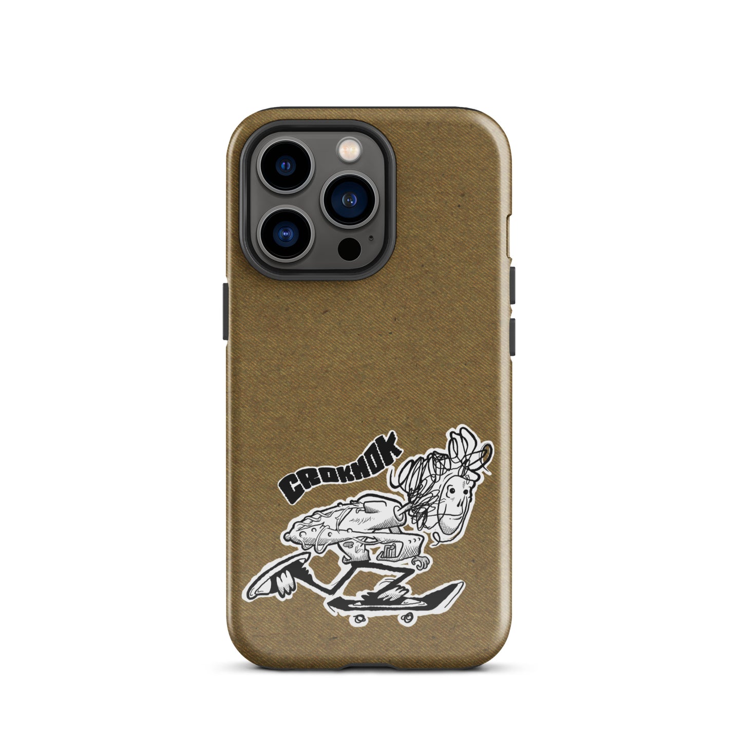 iPhone case - Skateboarding AS0039 Brown
