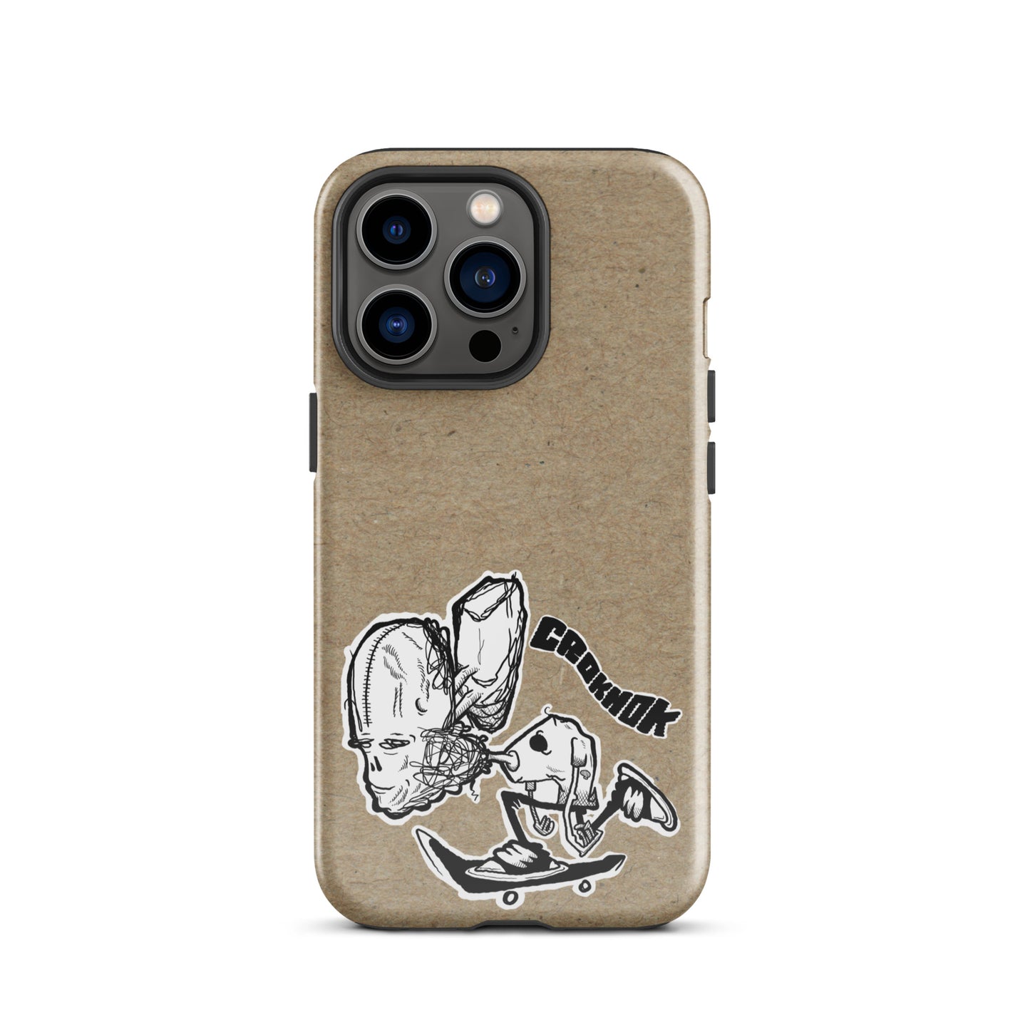 iPhone case - Skateboarding AS0037 Beigh