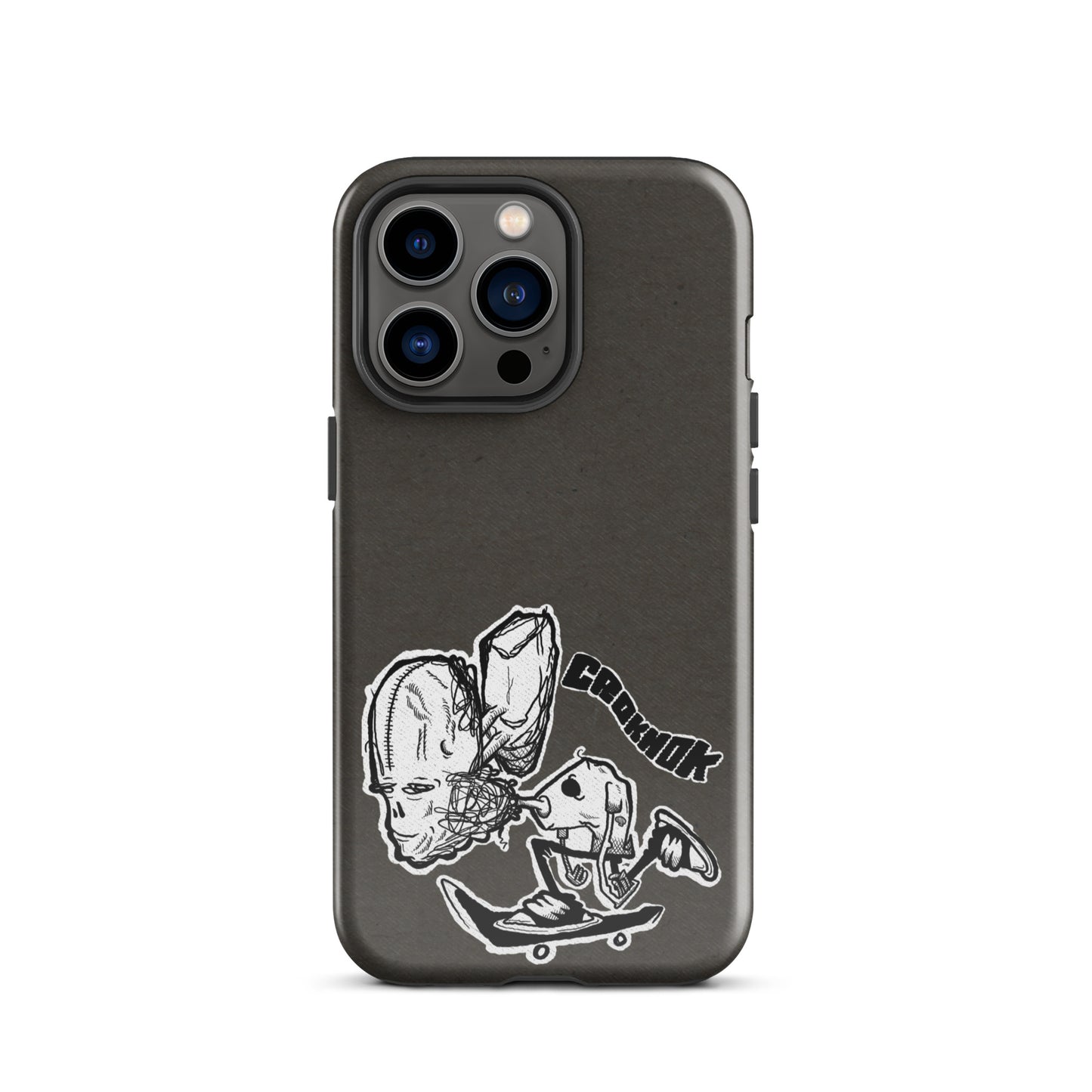 iPhone case - Skateboarding AS0037 Grey