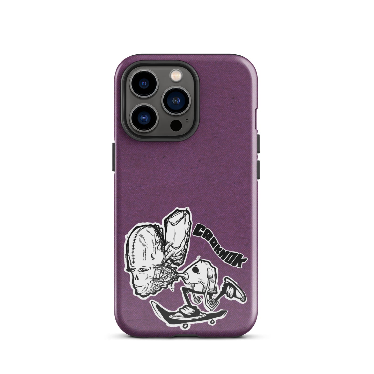 iPhone case - Skateboarding AS0037 Purple
