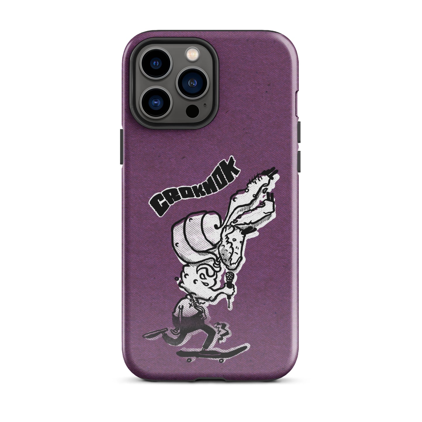 iPhone case - Skateboarding AS0012 Purple