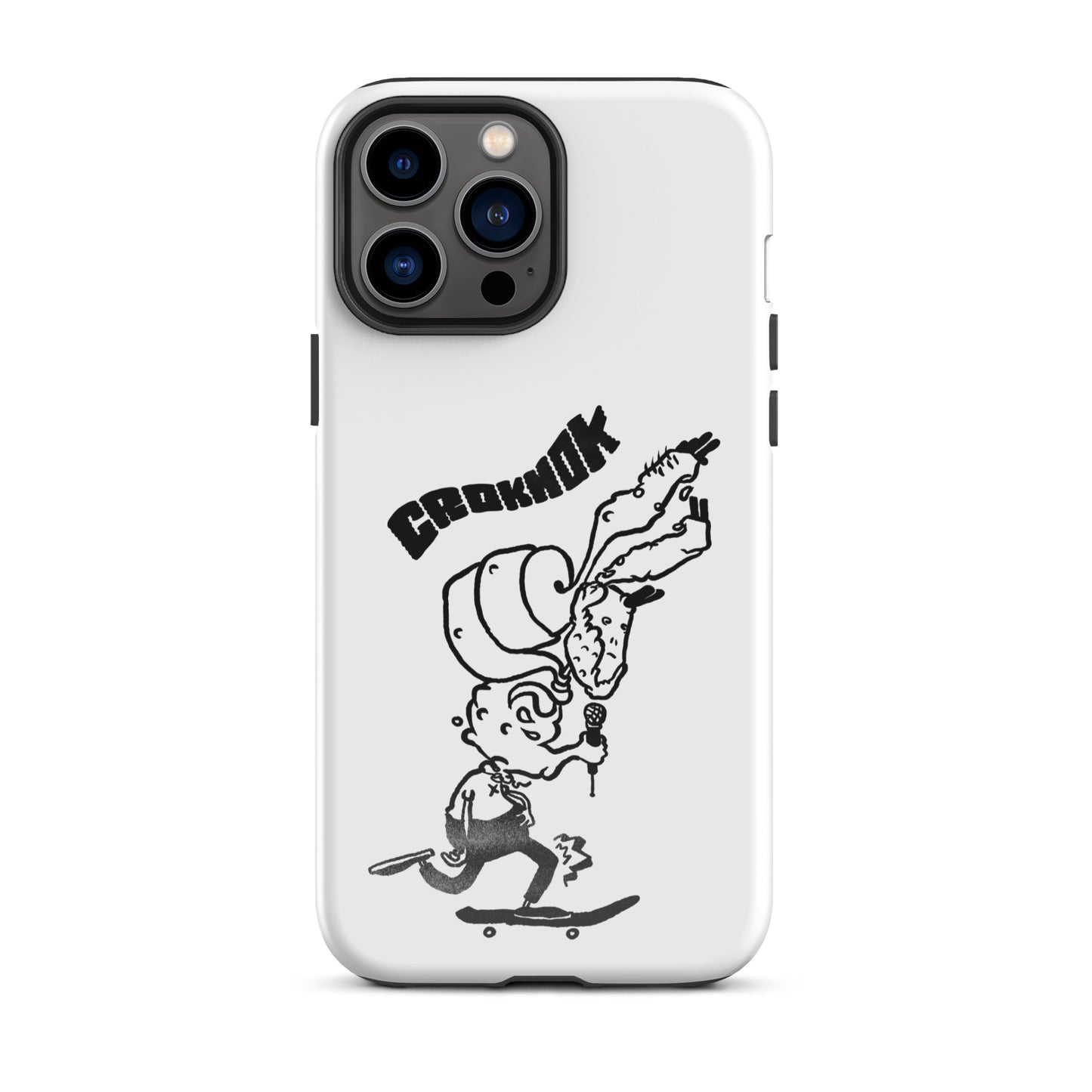 iPhone case - Skateboarding AS0012 White