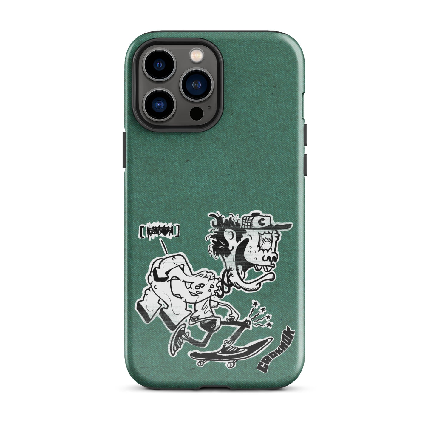 iPhone case - Skateboarding AS0017 Green