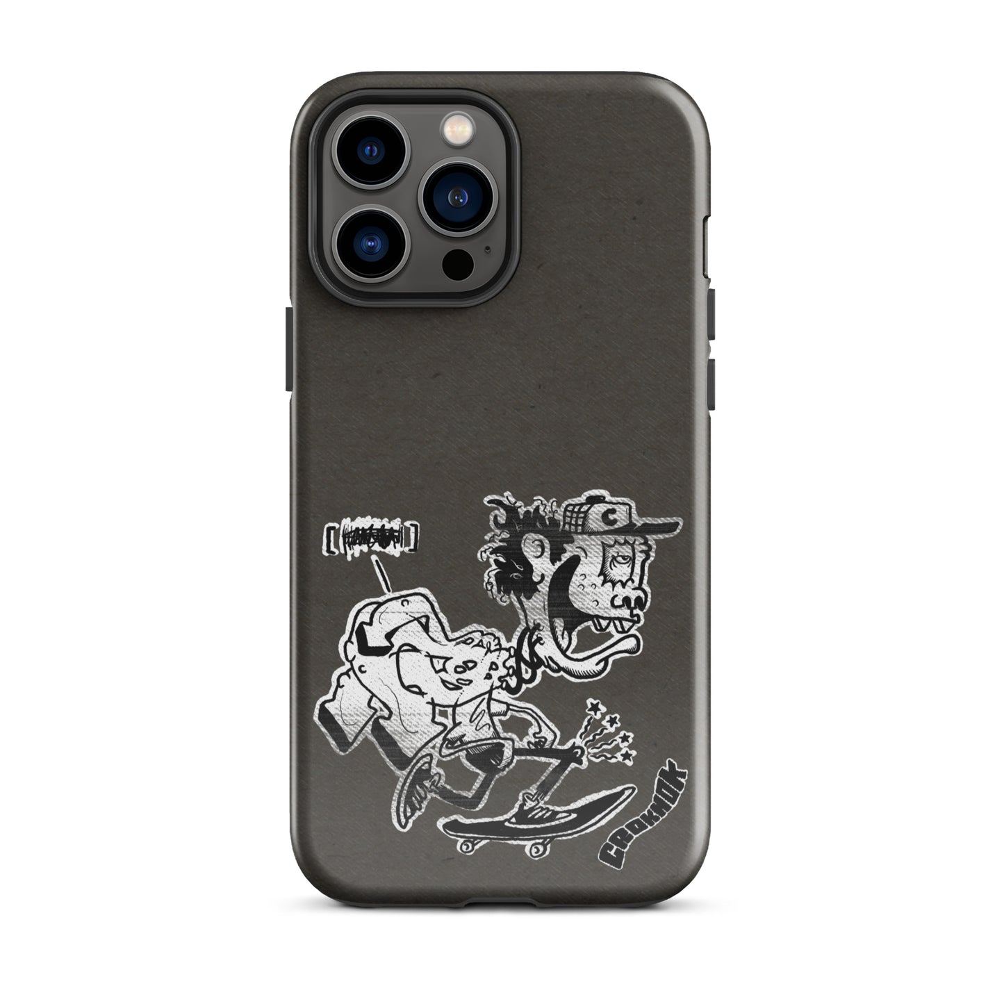 iPhone case - Skateboarding AS0017 Grey