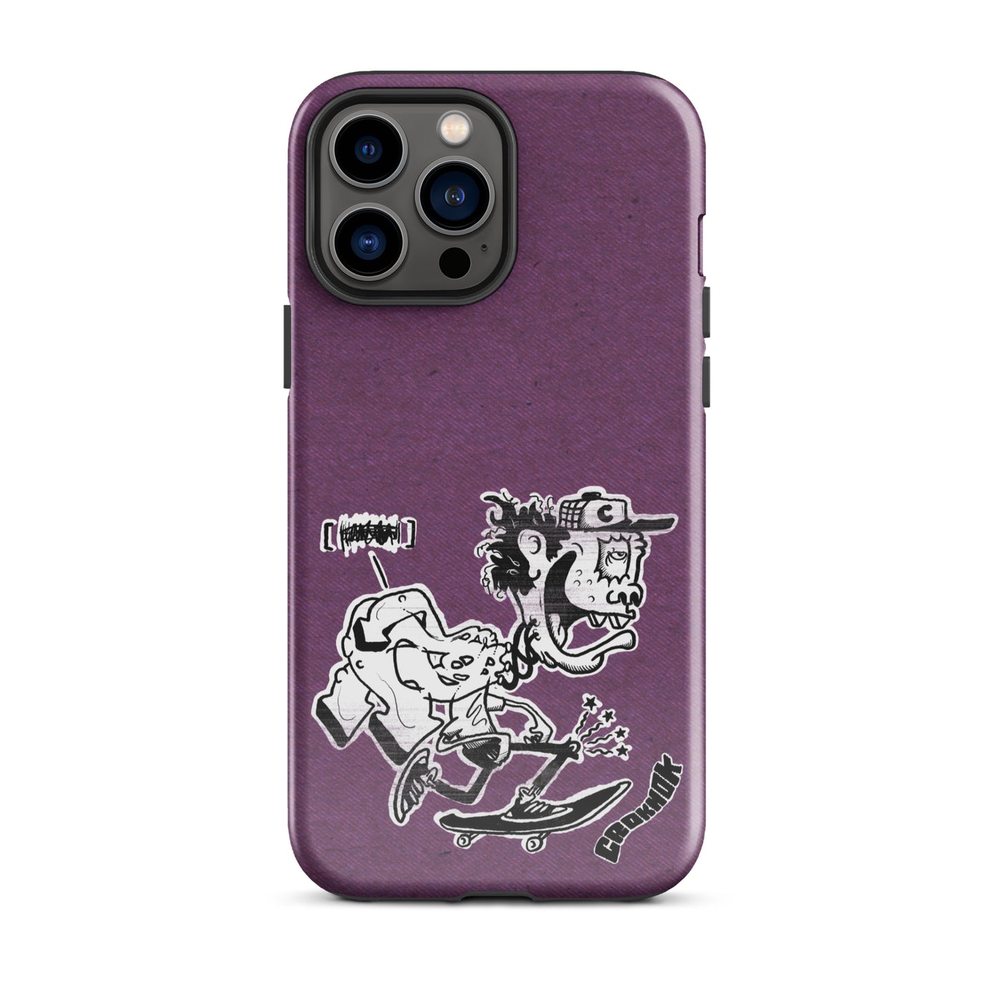 iPhone case - Skateboarding AS0017 Purple