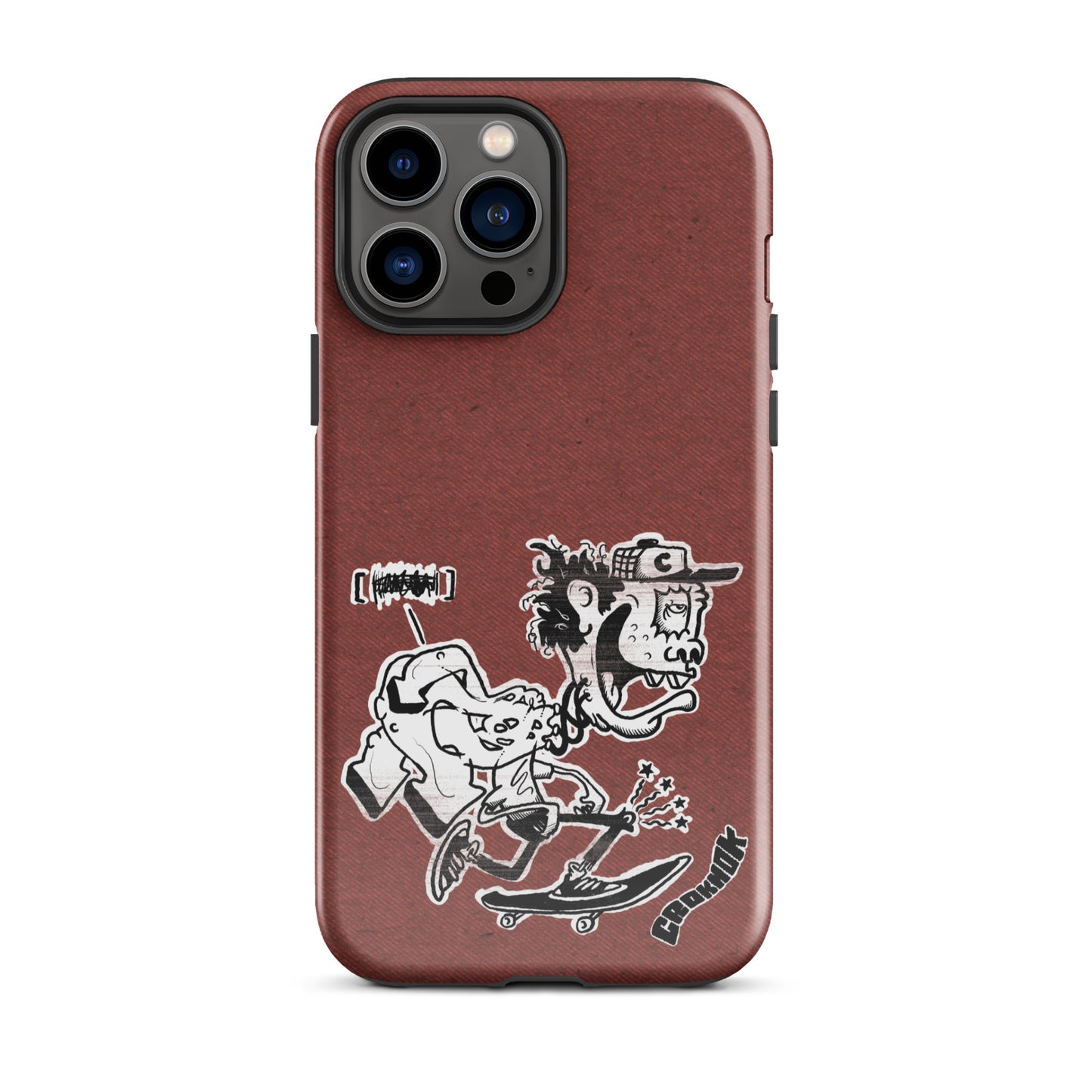 iPhone case - Skateboarding AS0017 Red
