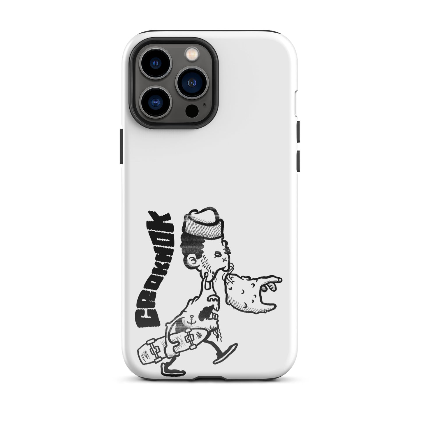 iPhone case - Skateboarding AS0010 White