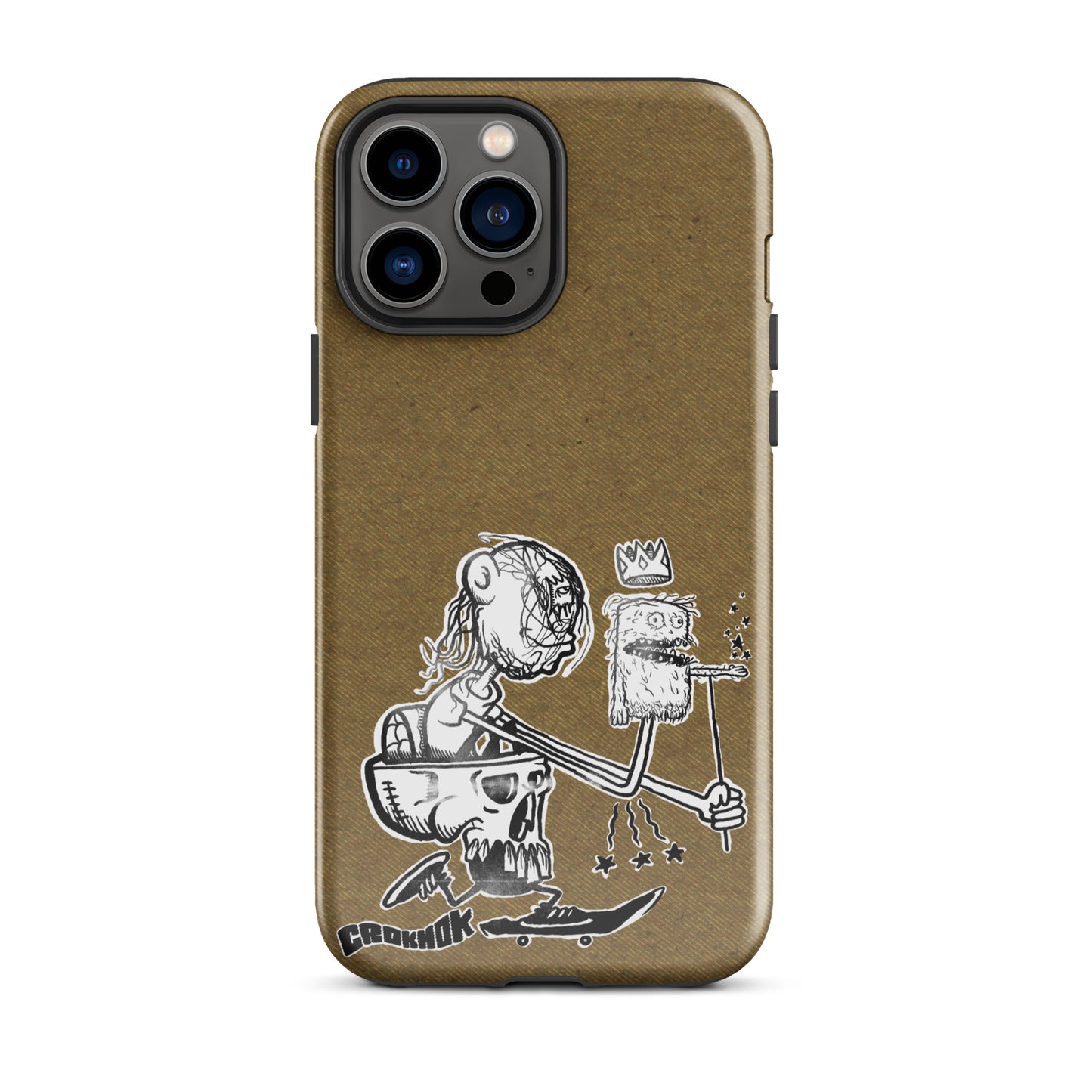 iPhone case - Skateboarding AS0019 Brown
