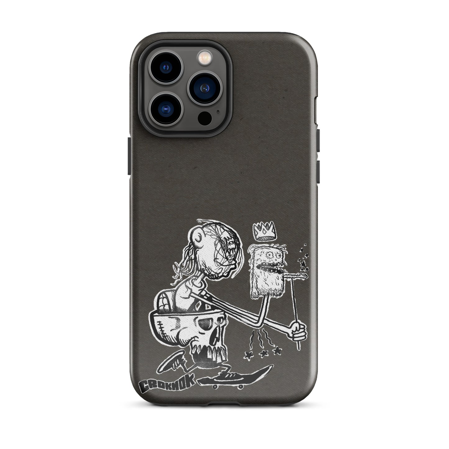 iPhone case - Skateboarding AS0019 Grey