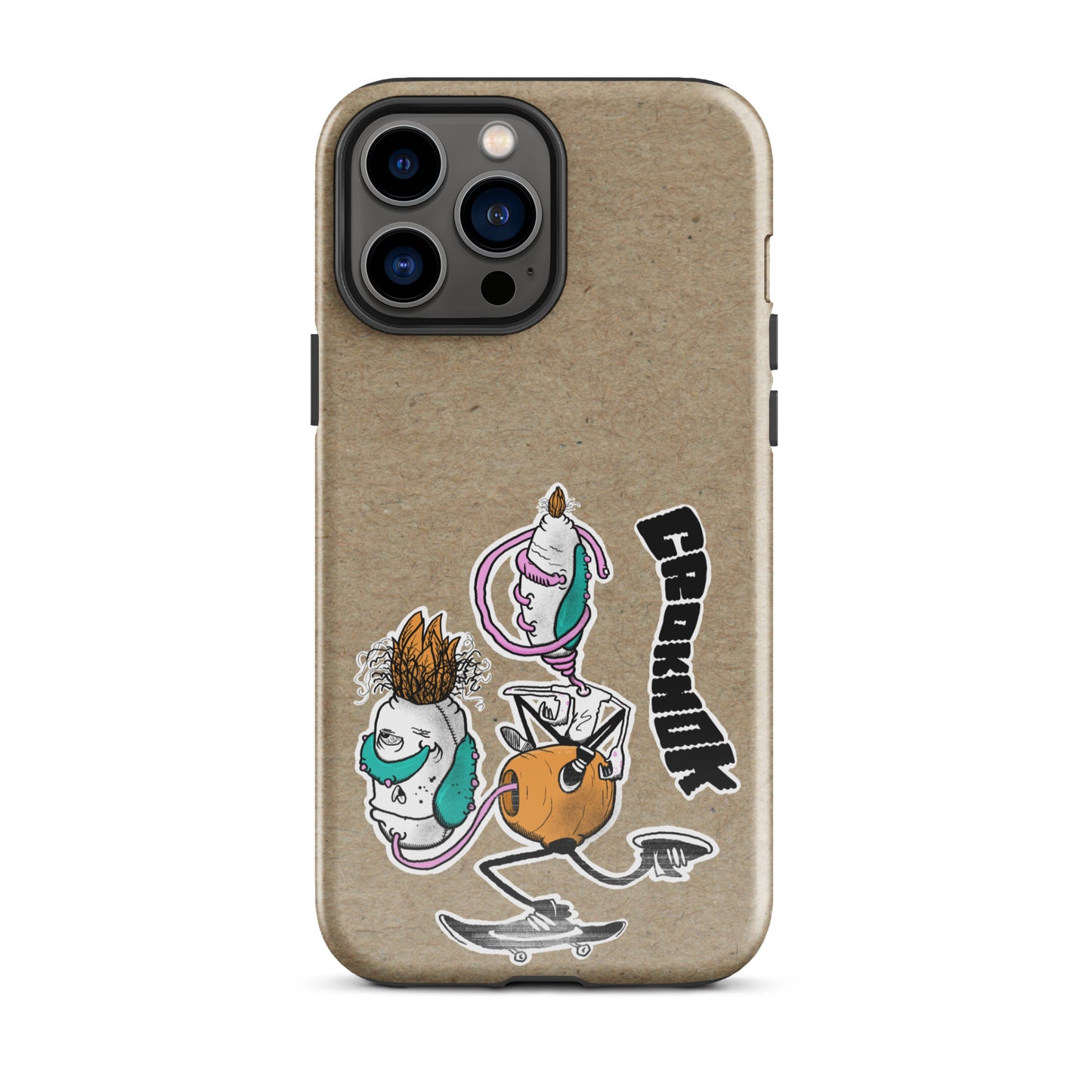 iPhone case - Skateboarding AS0025 beigh