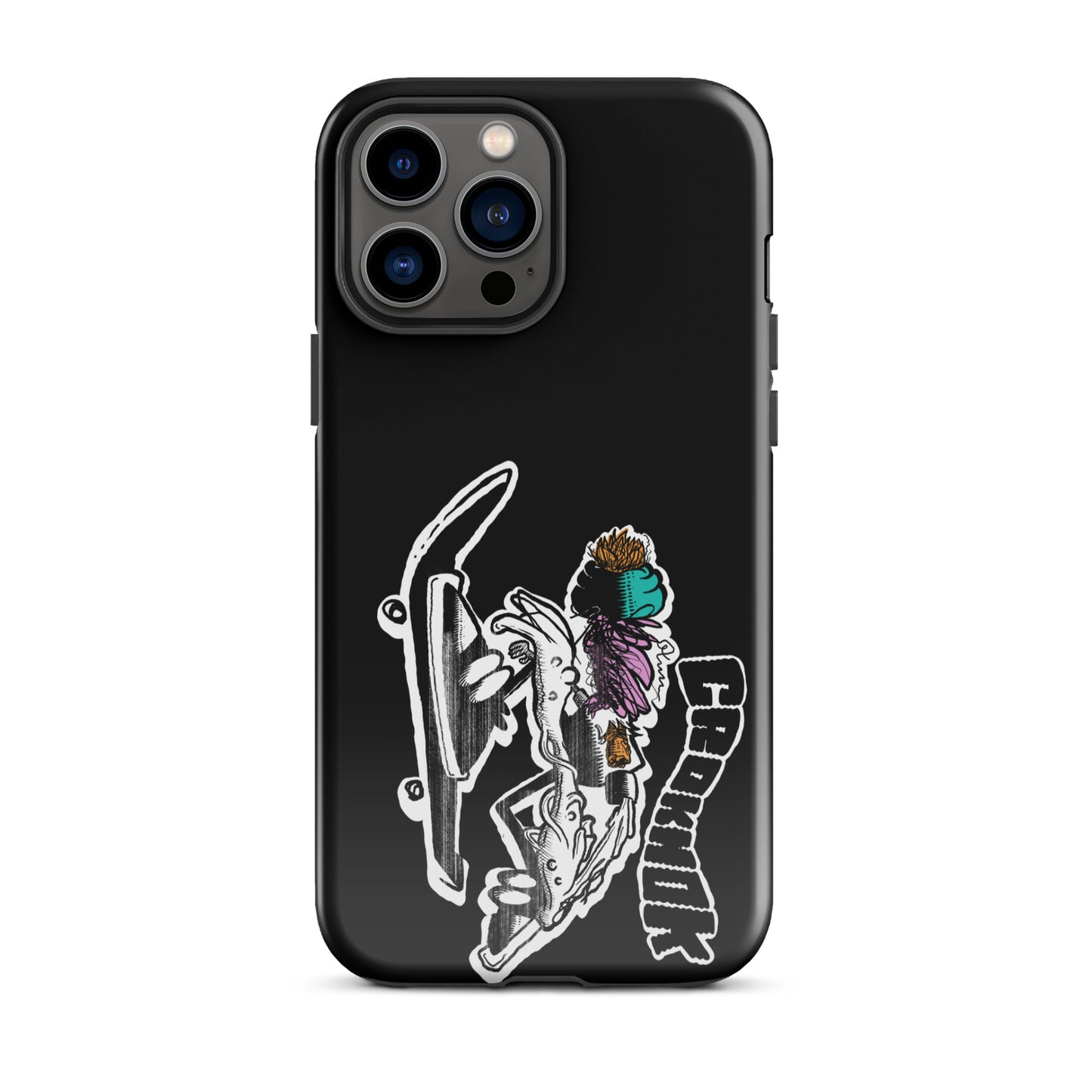 iPhone case - Skateboarding AS0035 Black