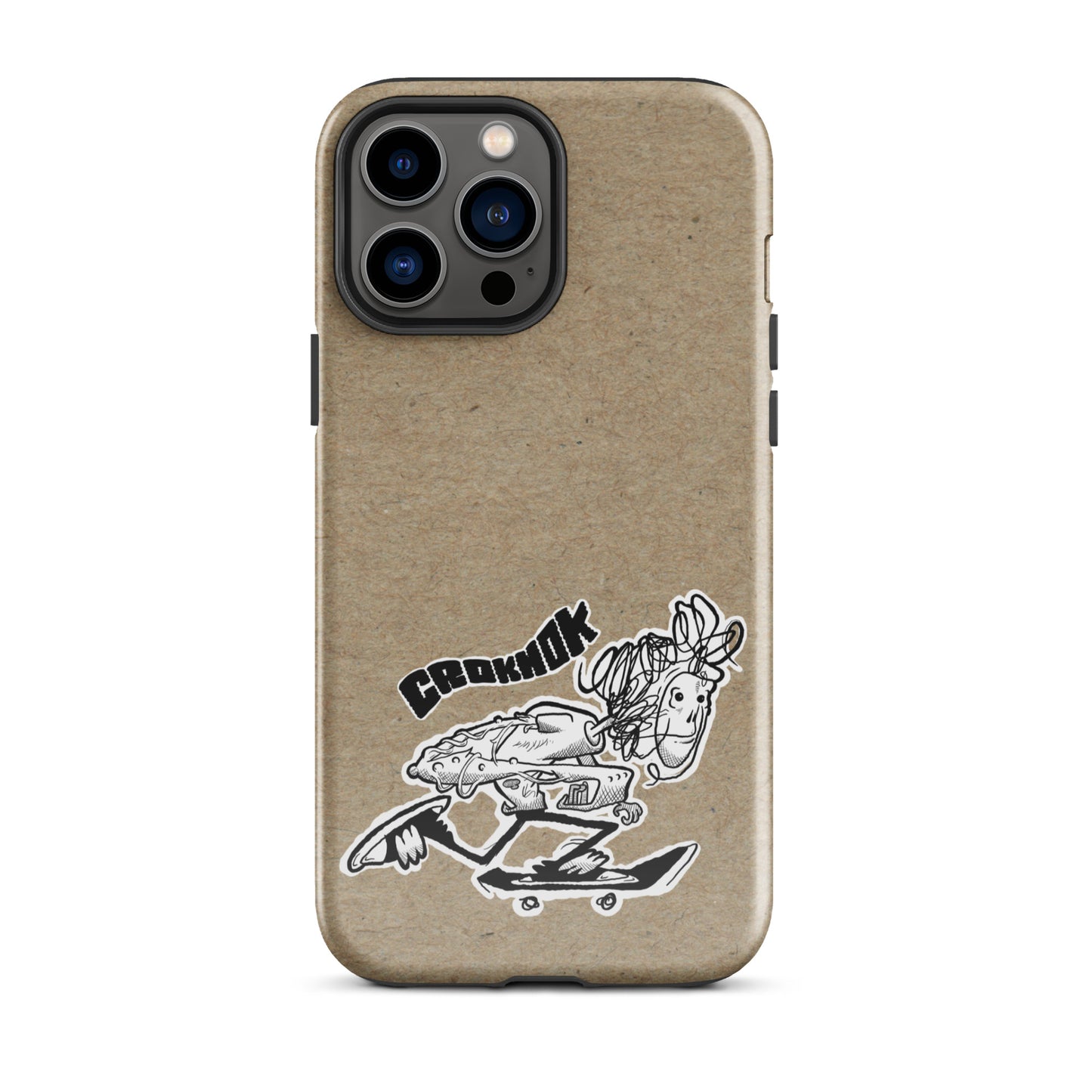 iPhone case - Skateboarding AS0039 Beigh