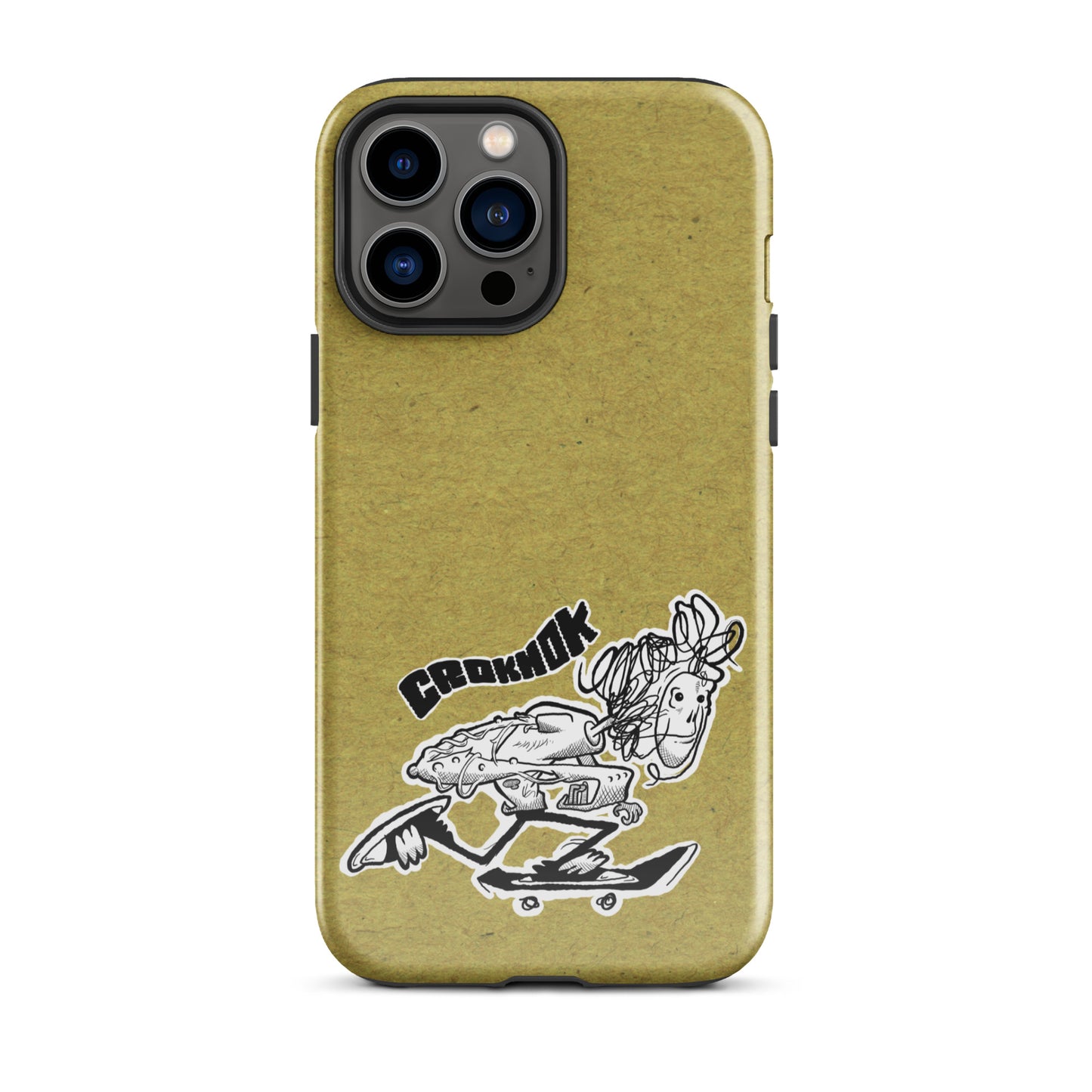 iPhone case - Skateboarding AS0039 Yellow