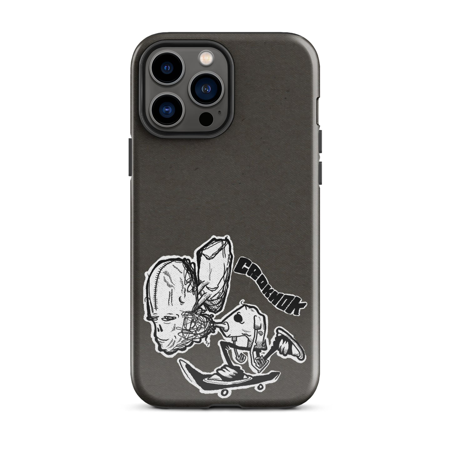iPhone case - Skateboarding AS0037 Grey