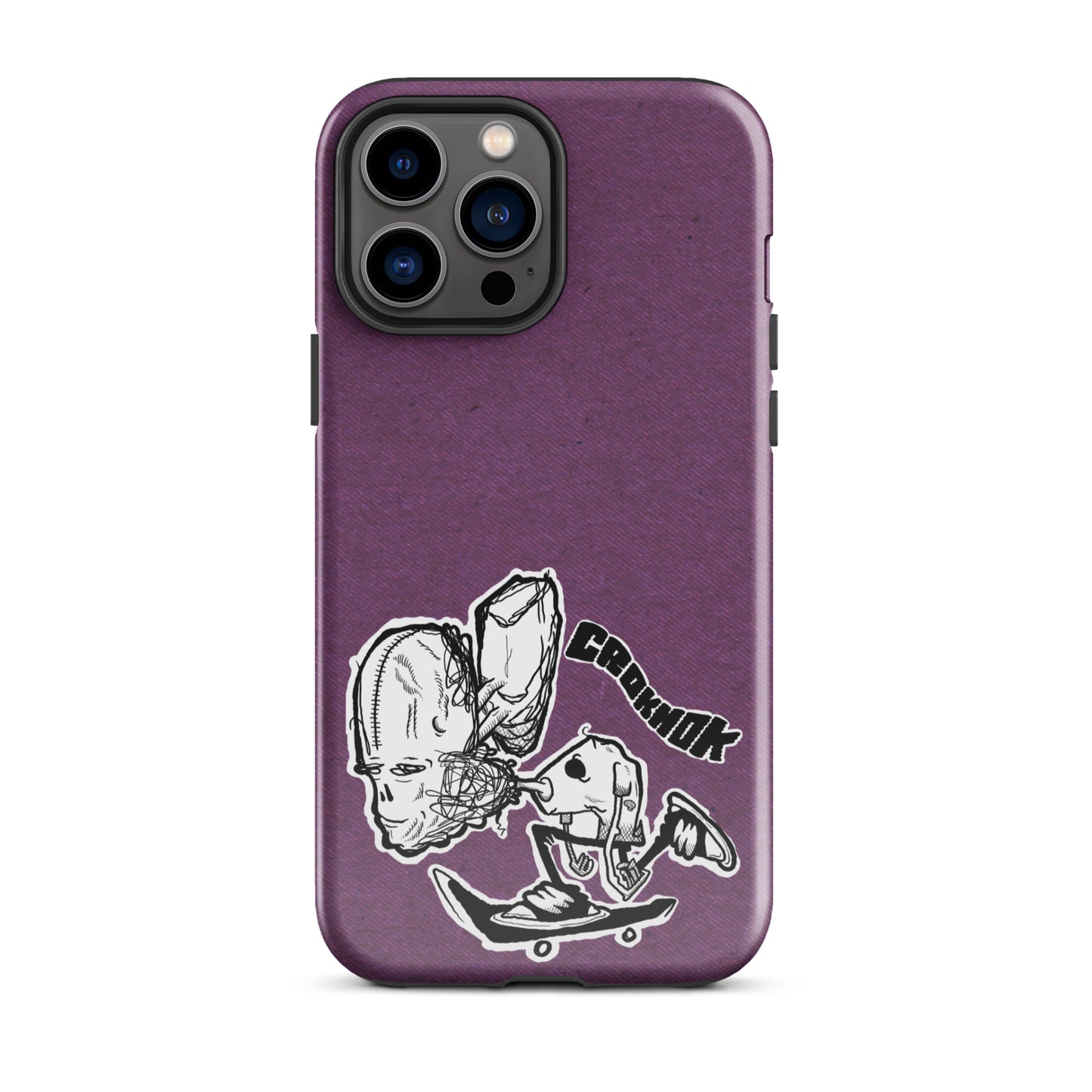 iPhone case - Skateboarding AS0037 Purple
