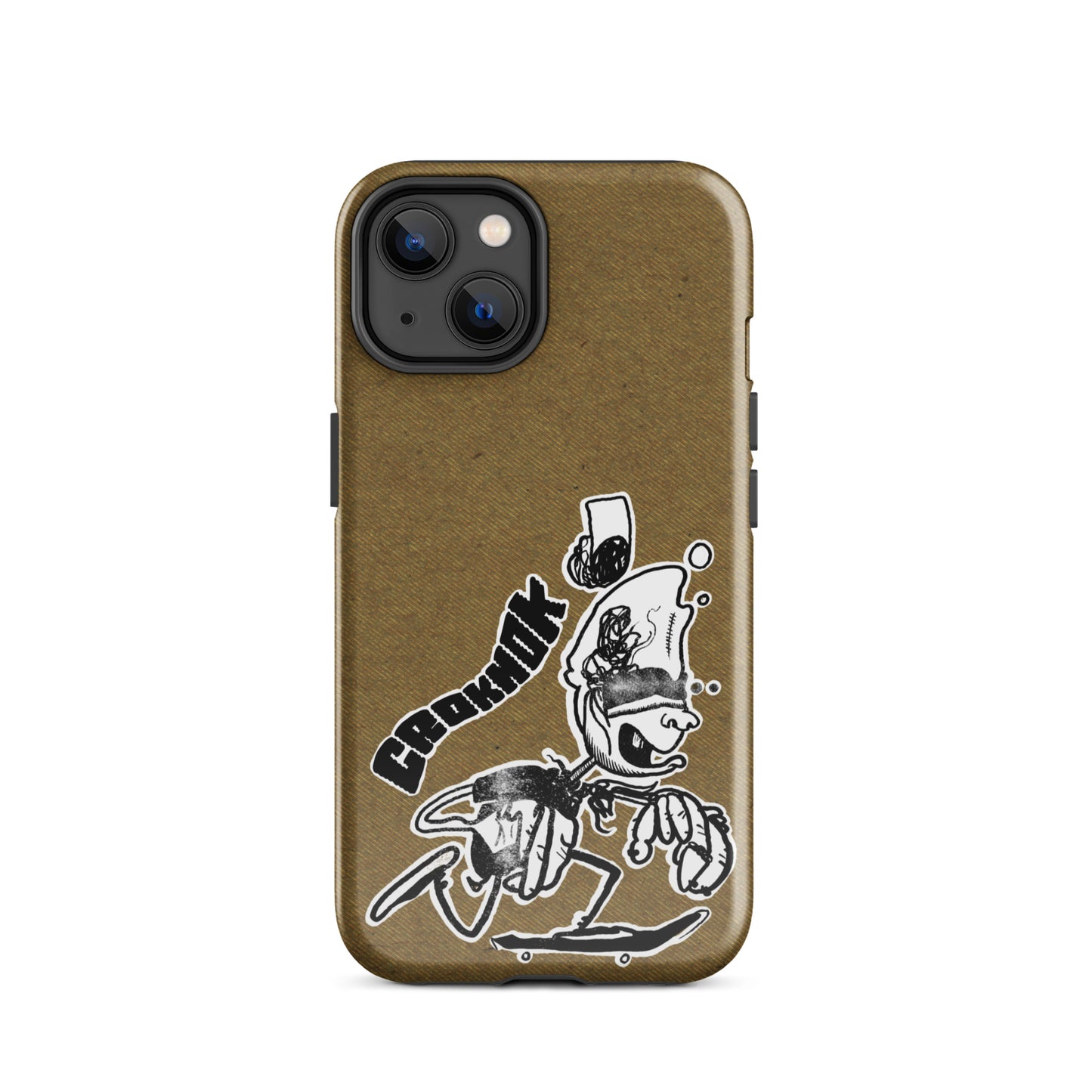 iPhone case - Skateboarding AS0016 Brown