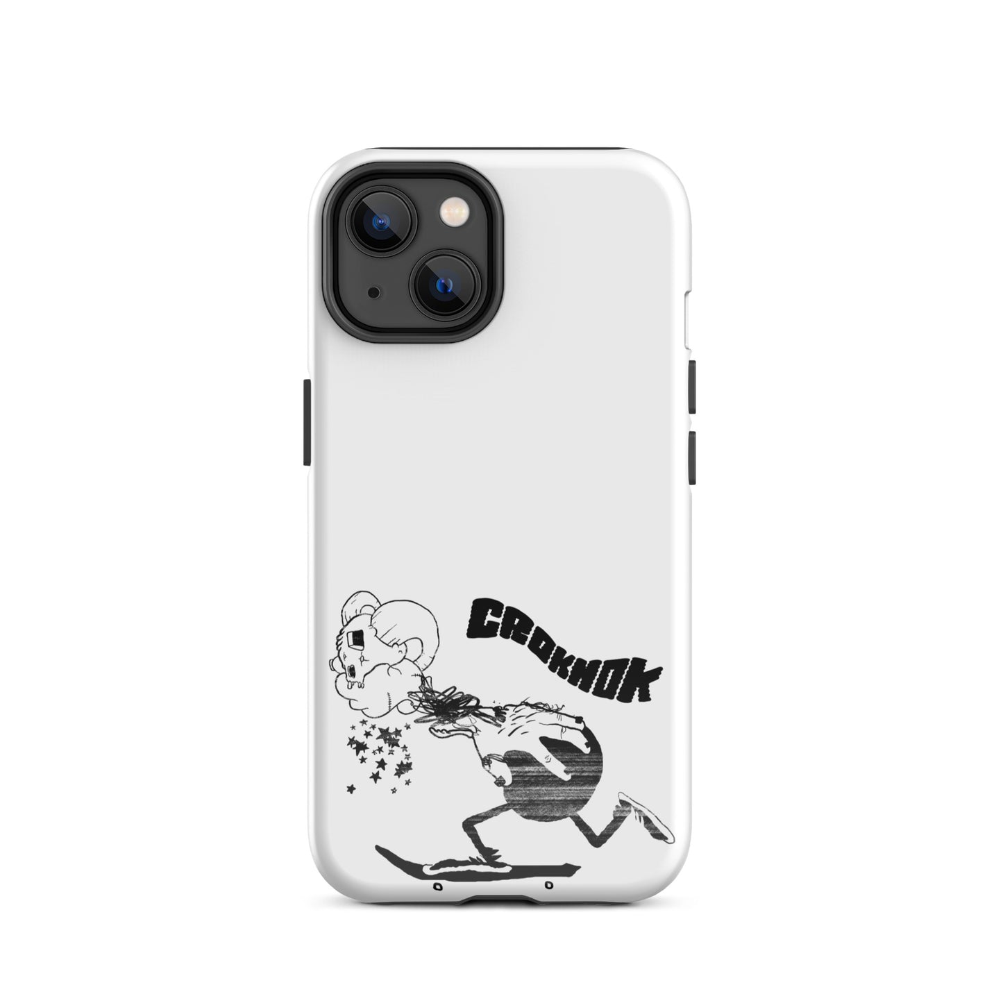 iPhone case - Skateboarding AS0015 White