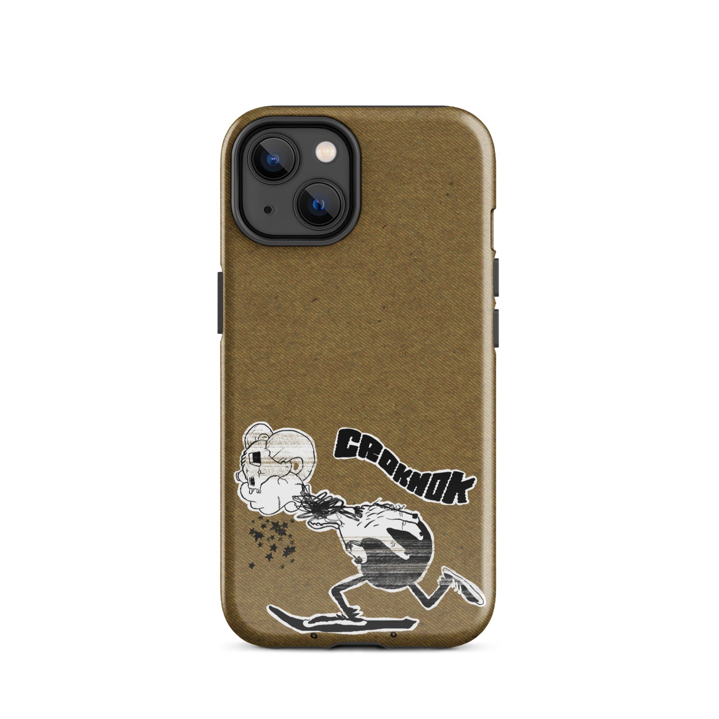 iPhone case - Skateboarding AS0015 Brown