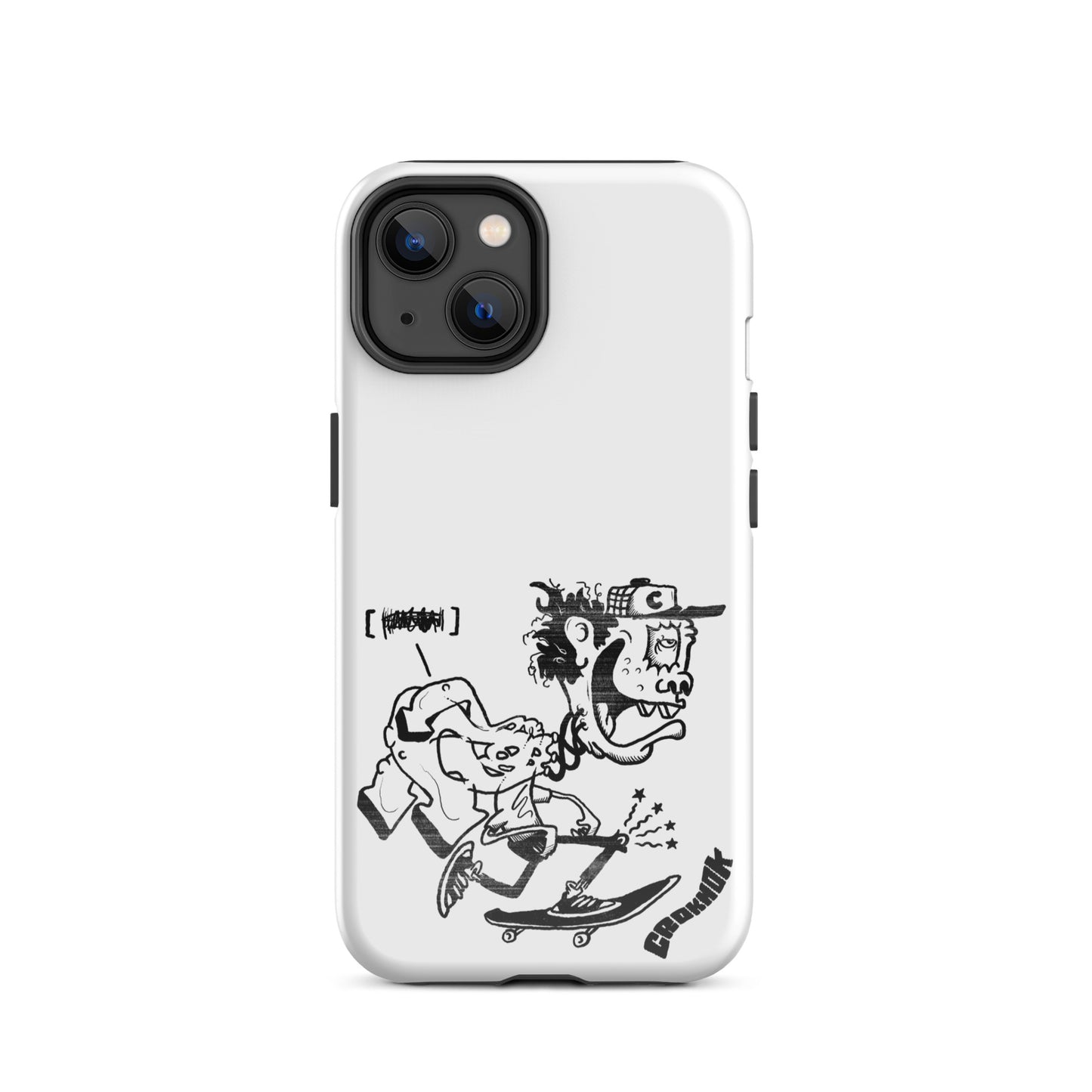 iPhone case - Skateboarding AS0017 White