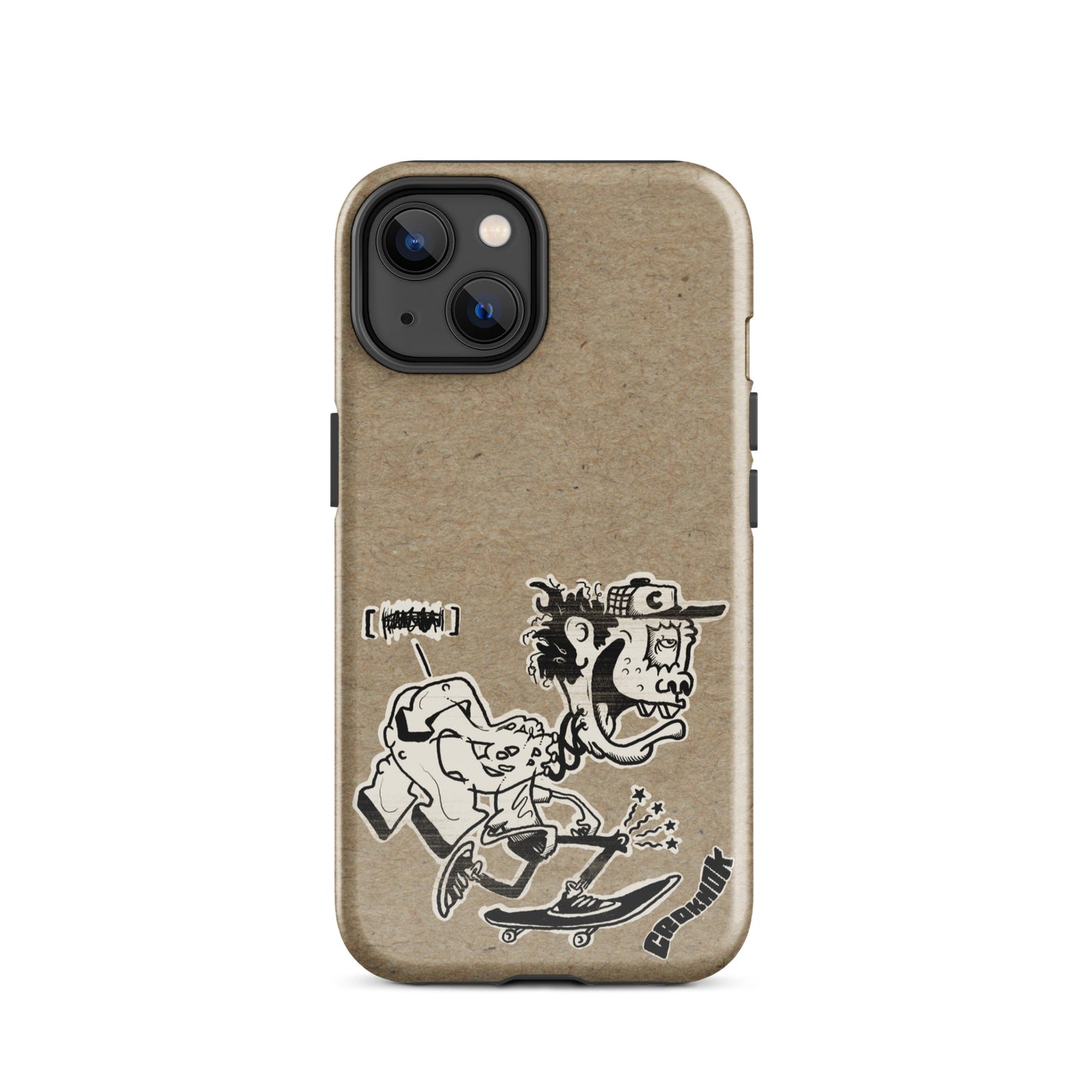 iPhone case - Skateboarding AS0017 Beigh