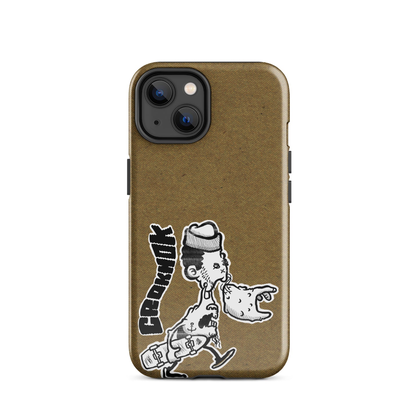 iPhone case - Skateboarding AS0010 Brown