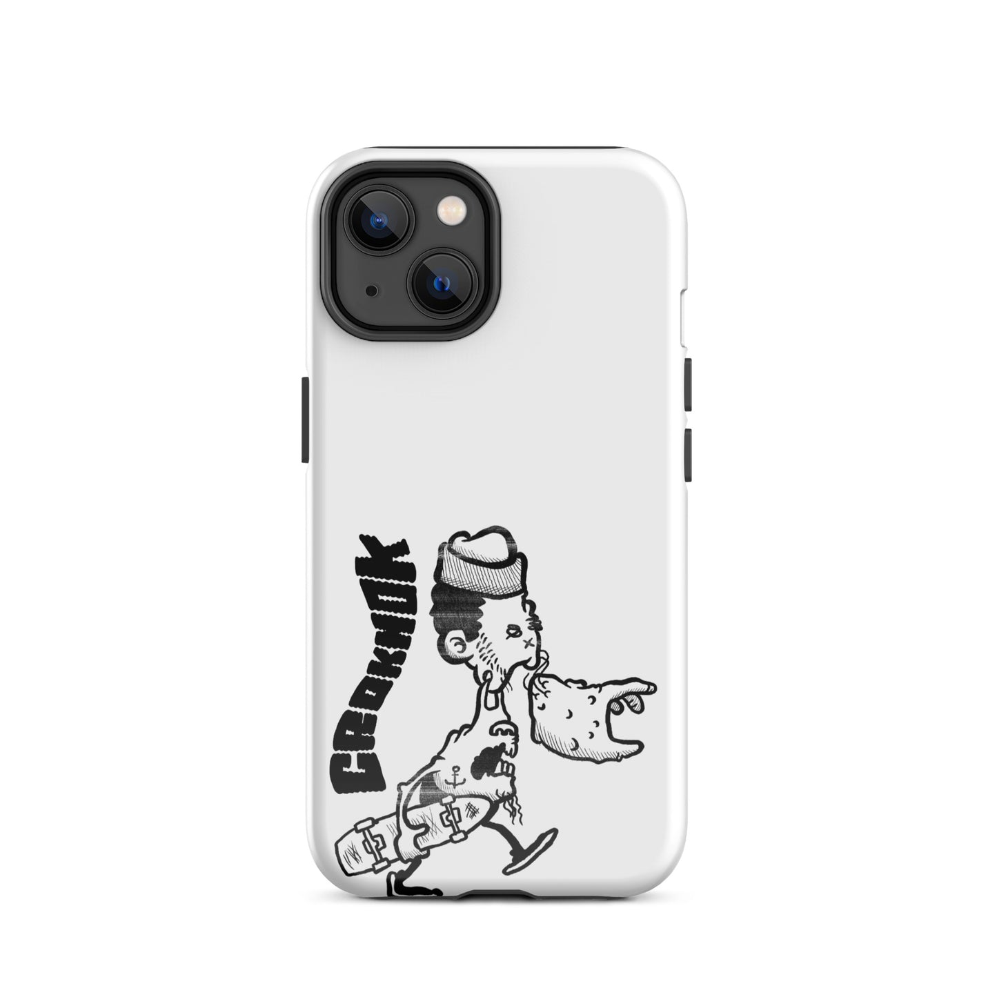 iPhone case - Skateboarding AS0010 White