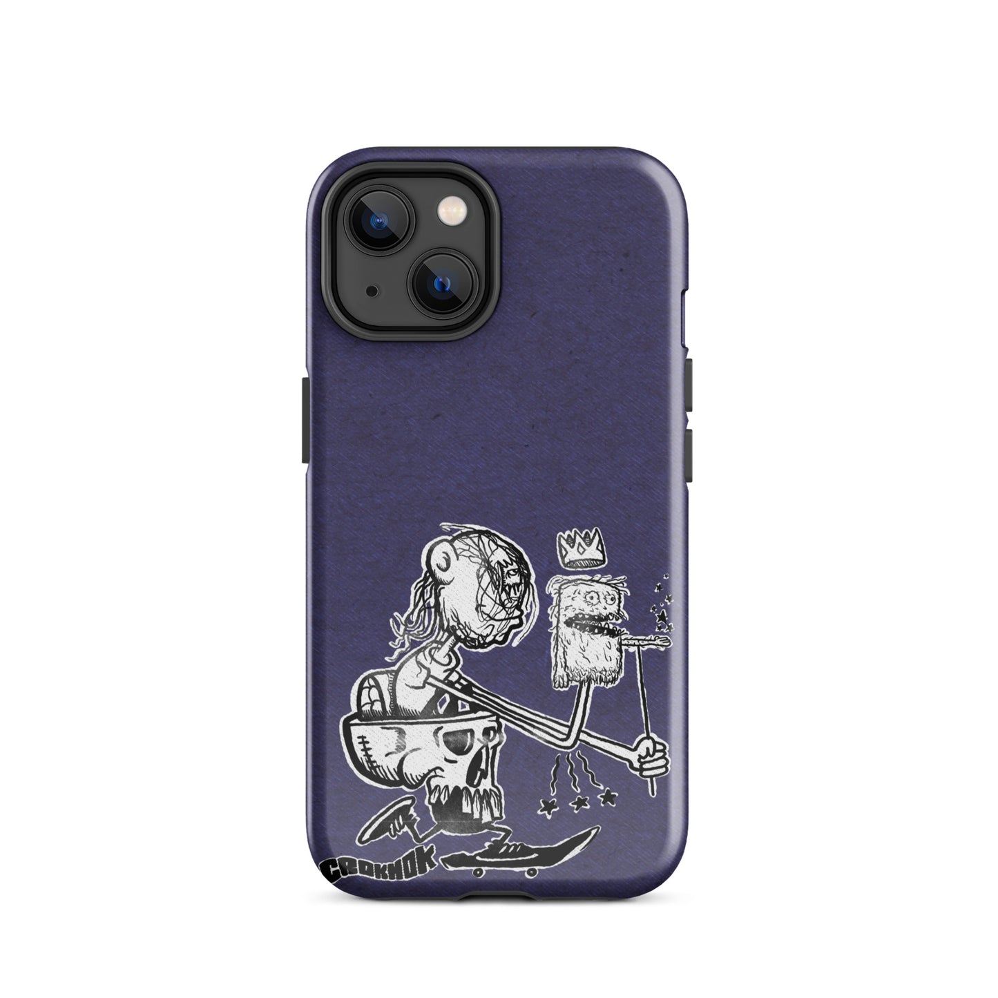iPhone case - Skateboarding AS0019 Blue