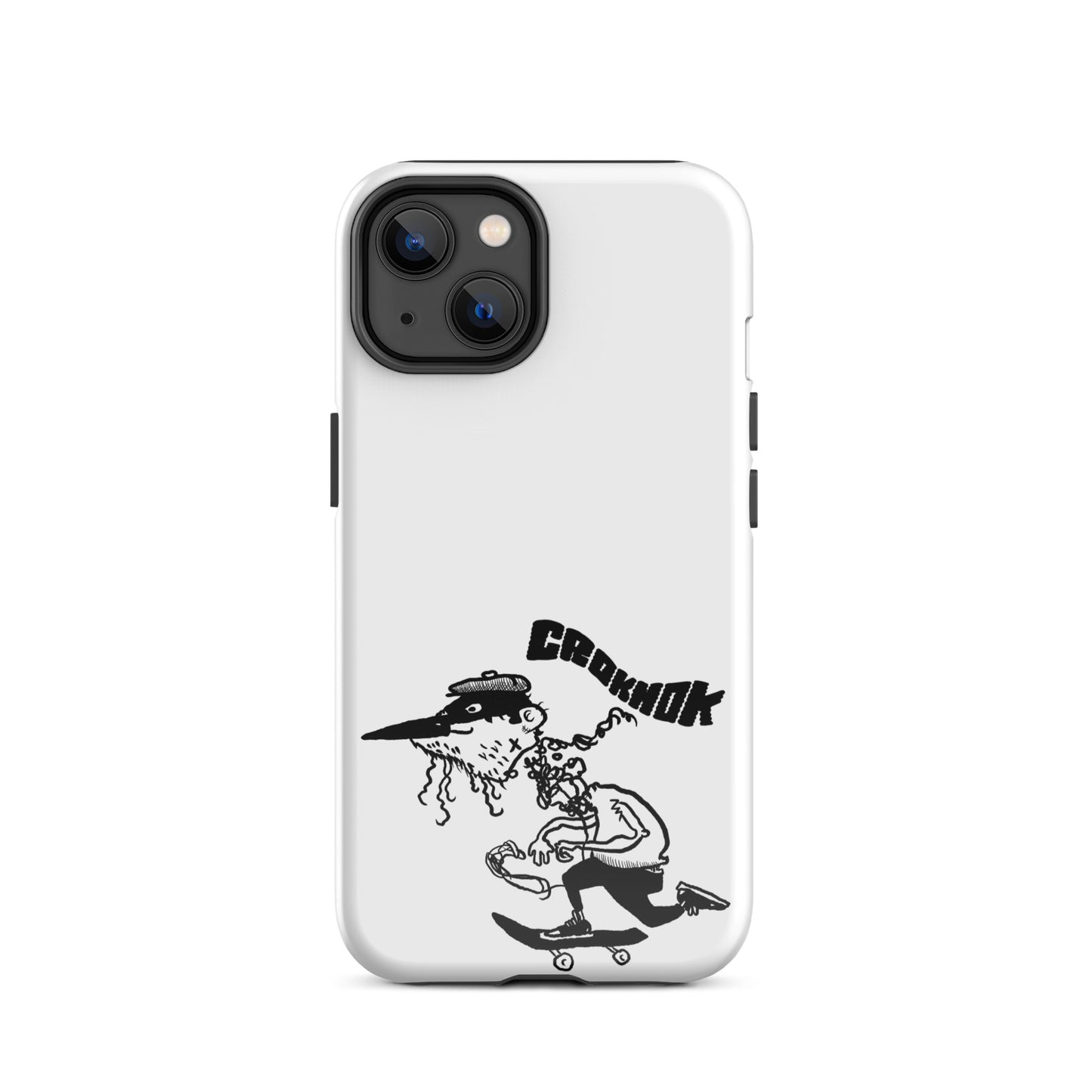 iPhone case - Skateboarding AS0013 White