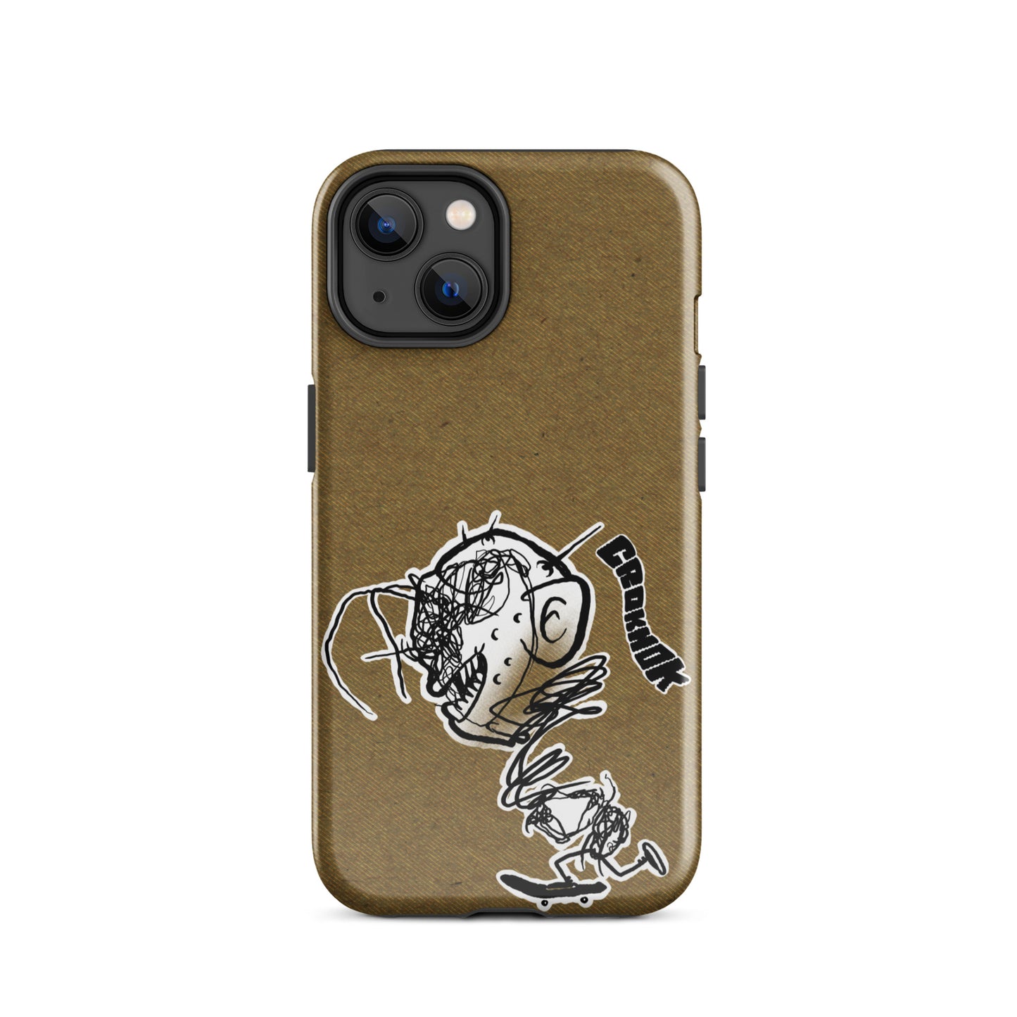 iPhone case - Skateboarding AS0021 Brown