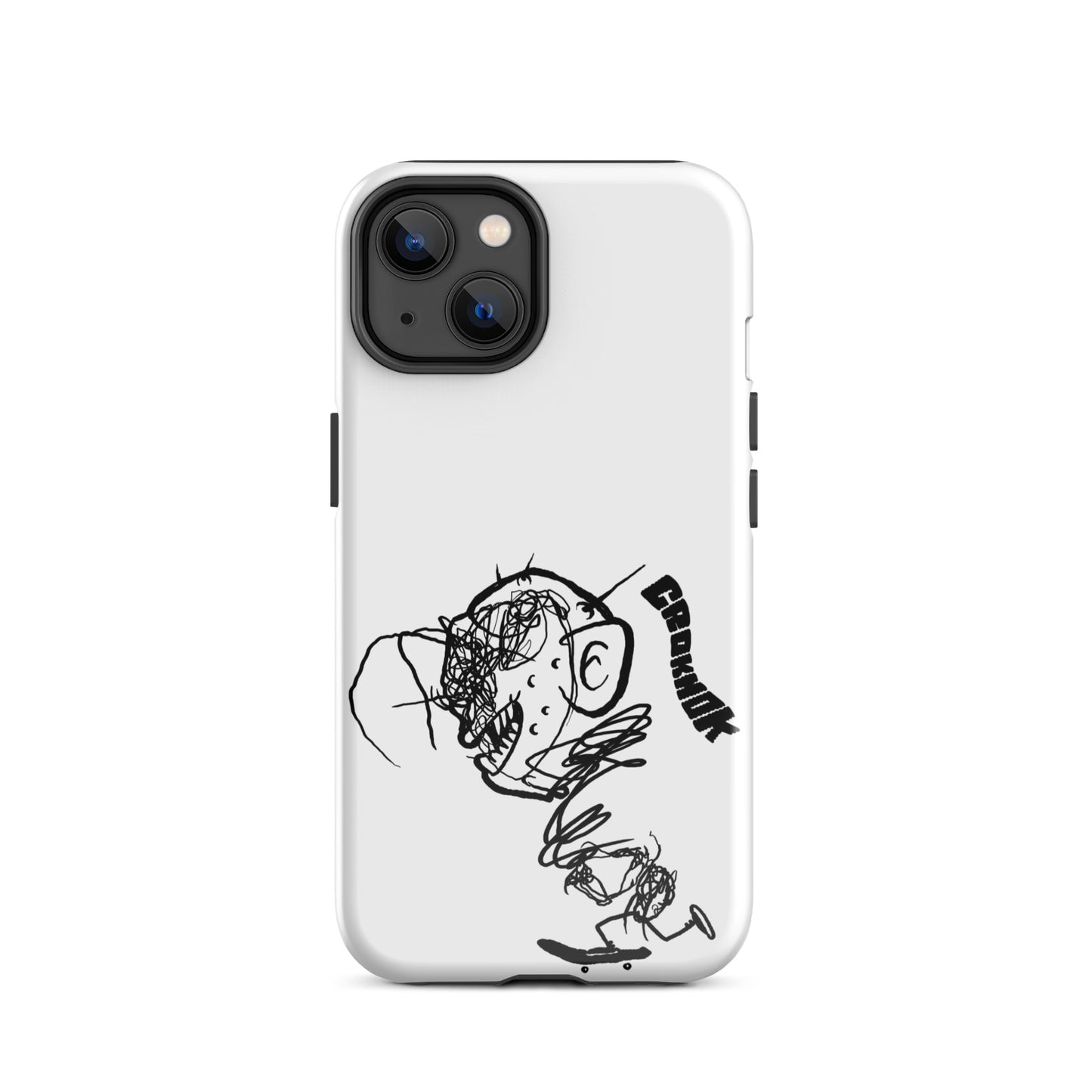 iPhone case - Skateboarding AS0021 White