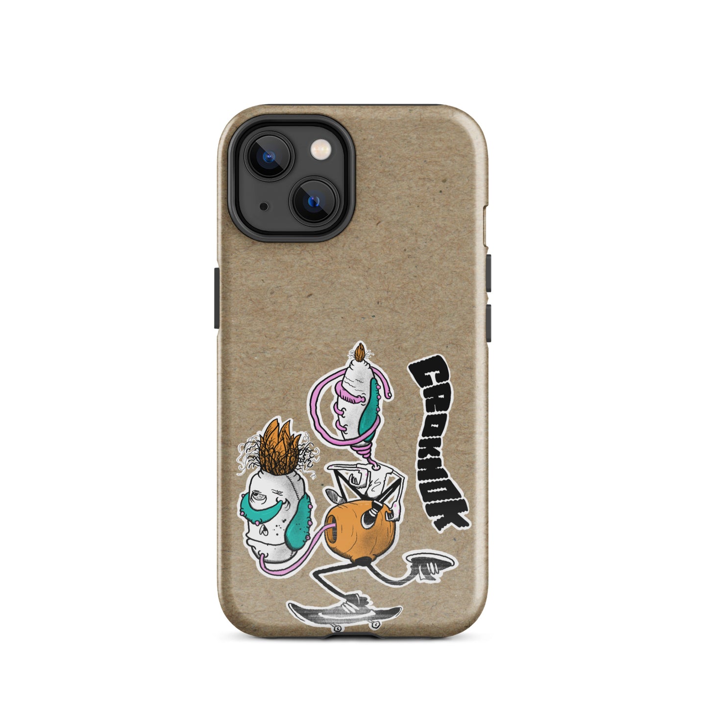 iPhone case - Skateboarding AS0025 beigh