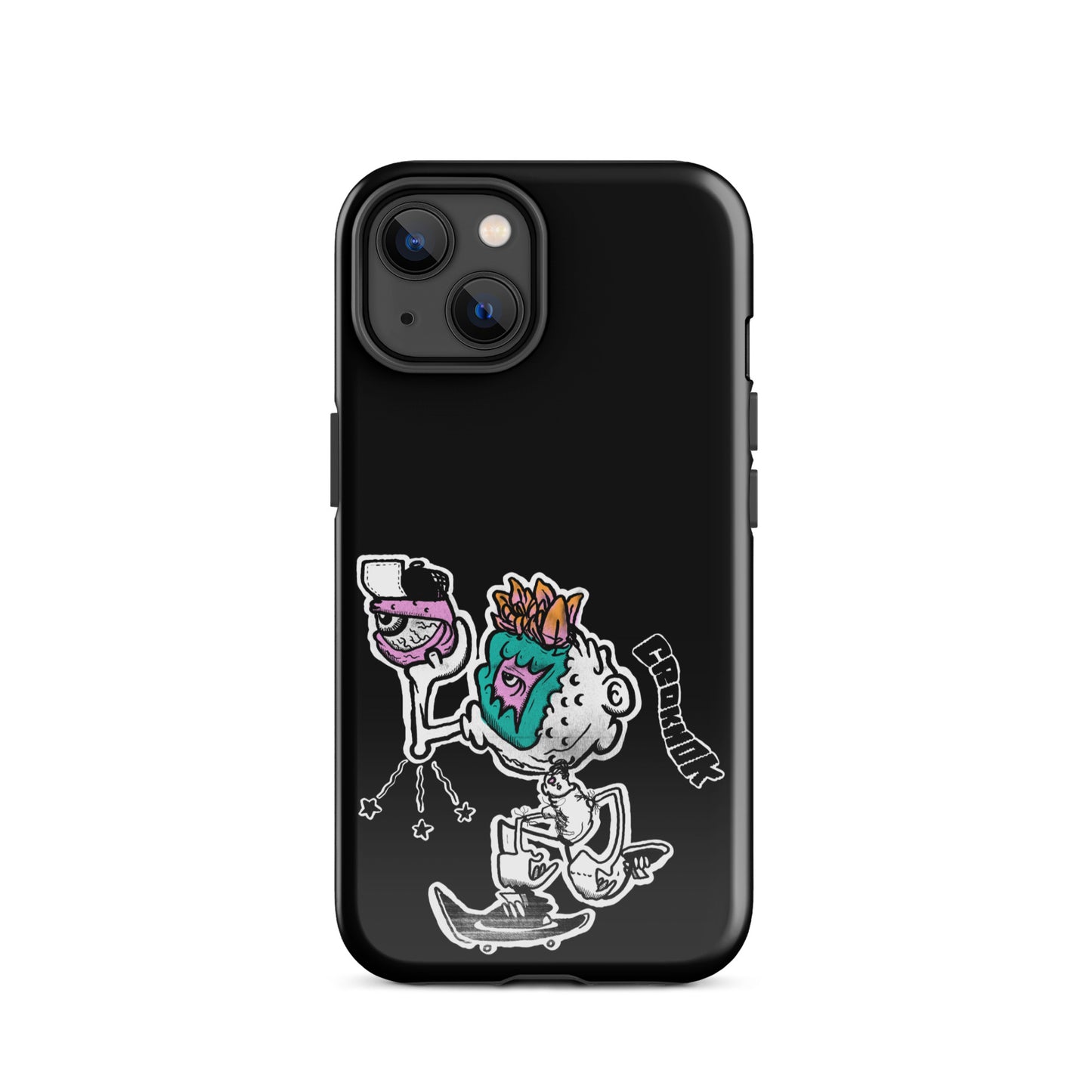 iPhone case - Skateboarding AS0025 Black