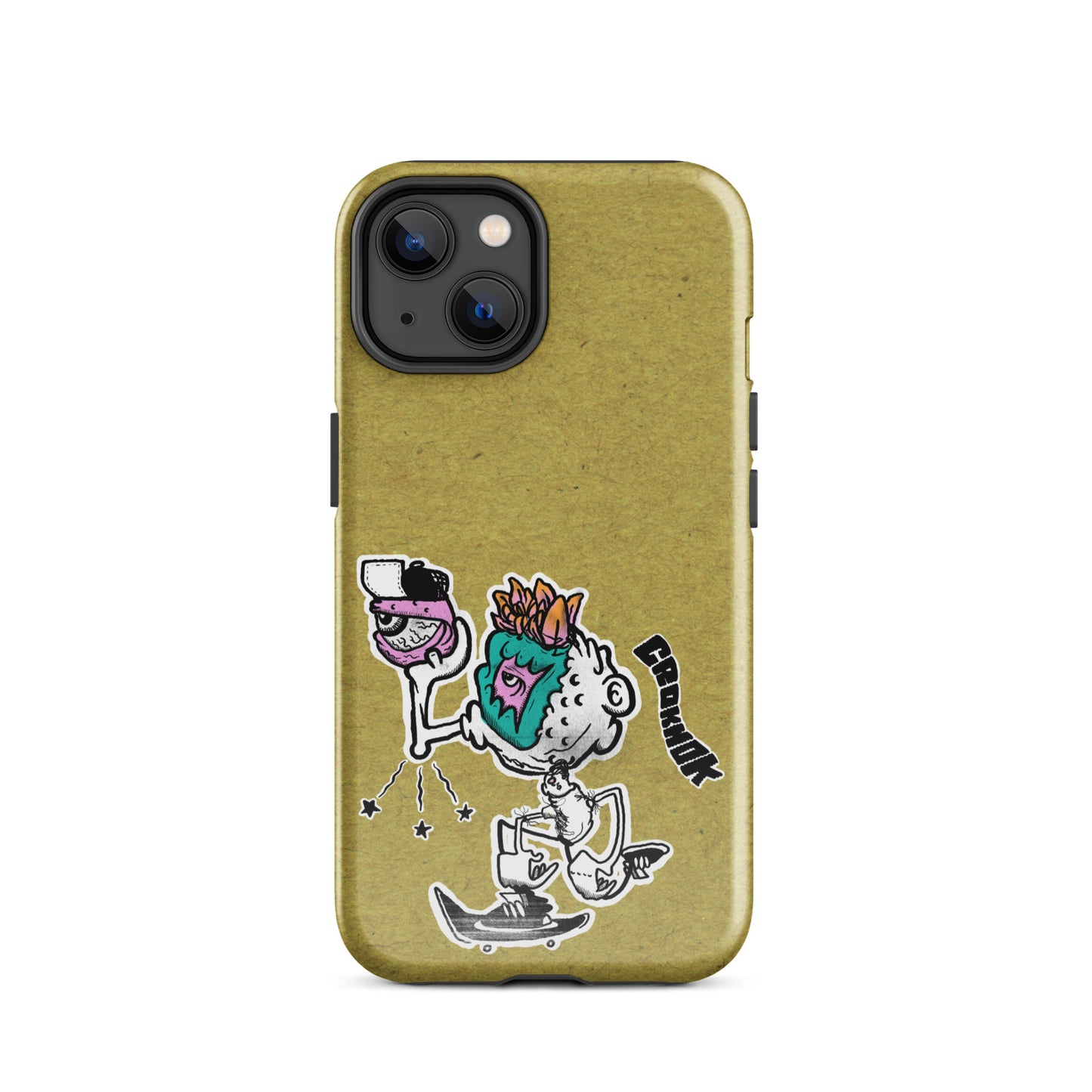 iPhone case - Skateboarding AS0025 Yellow