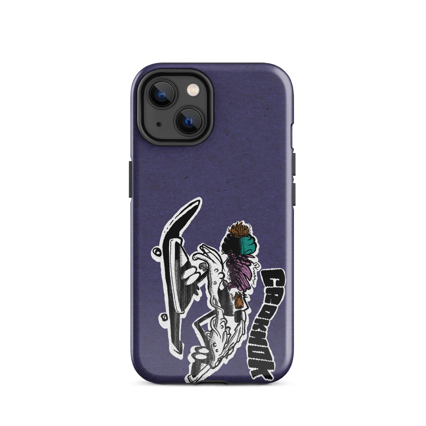 iPhone case - Skateboarding AS0035 Blue